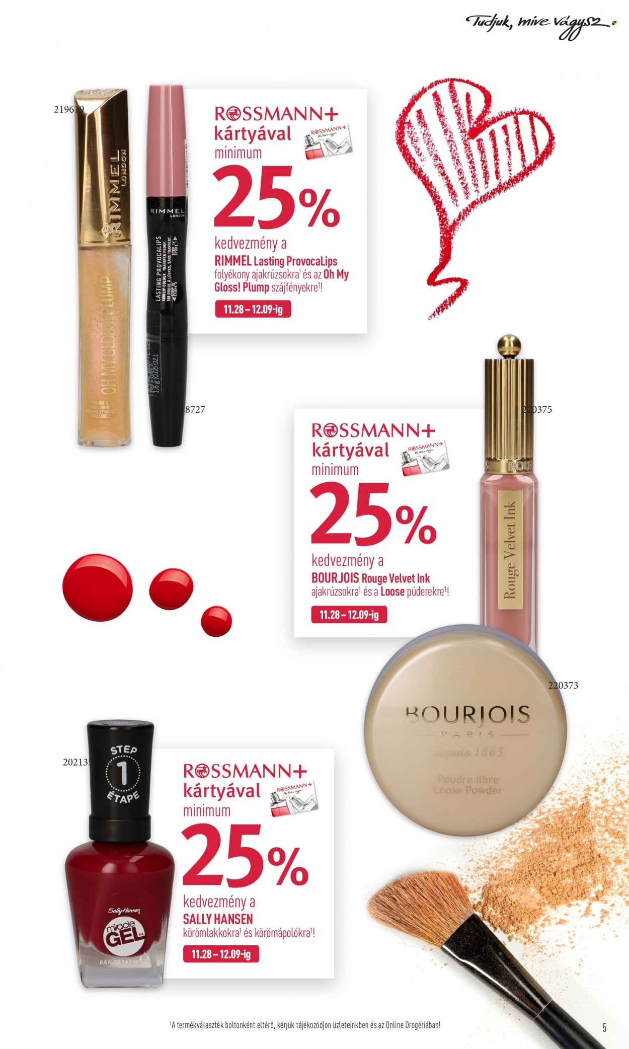 Rossmann akciós újságok - 2022.11.28 - 2022.12.02. Oldal 5