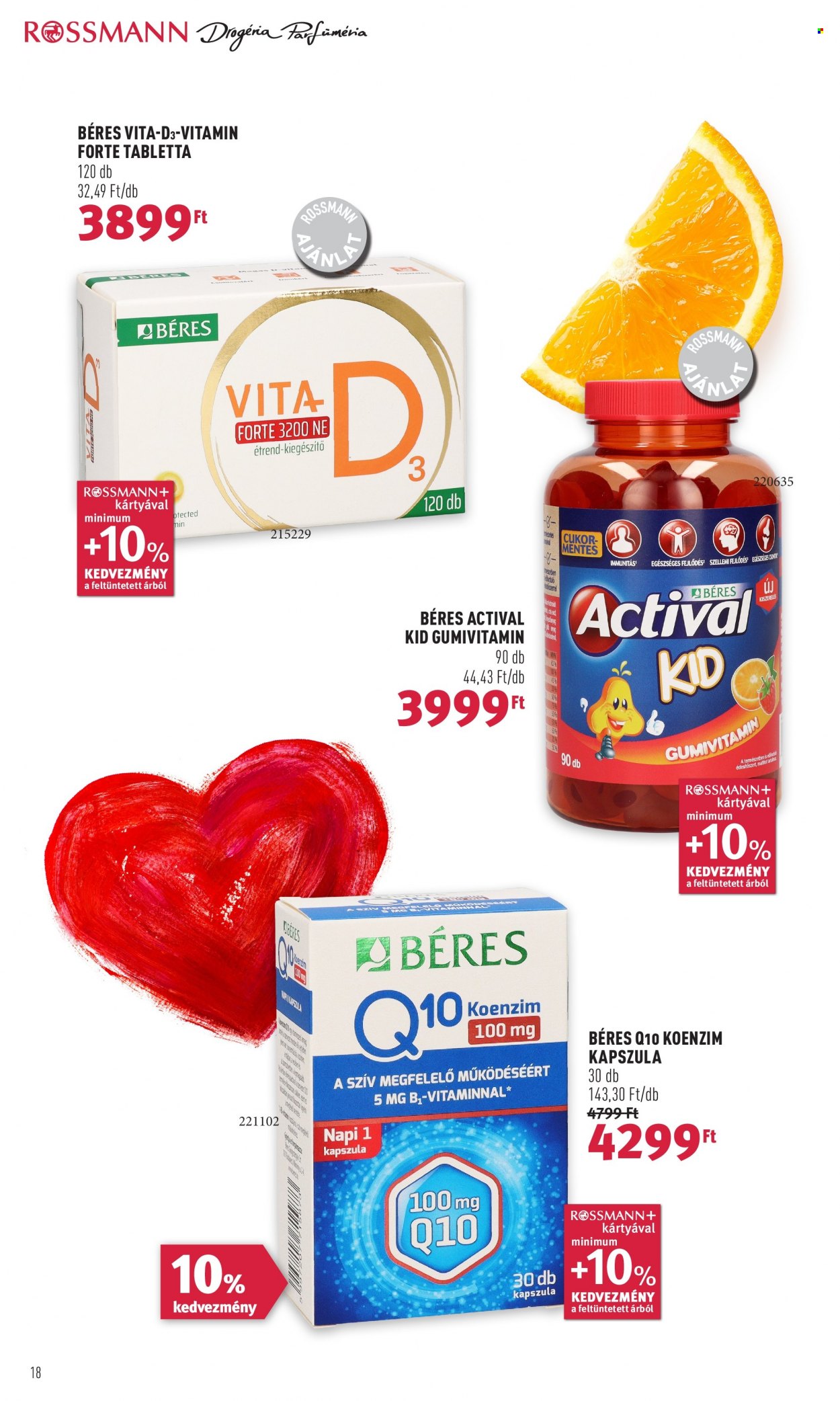 Rossmann akciós újságok - 2022.11.28 - 2022.12.02. Oldal 18
