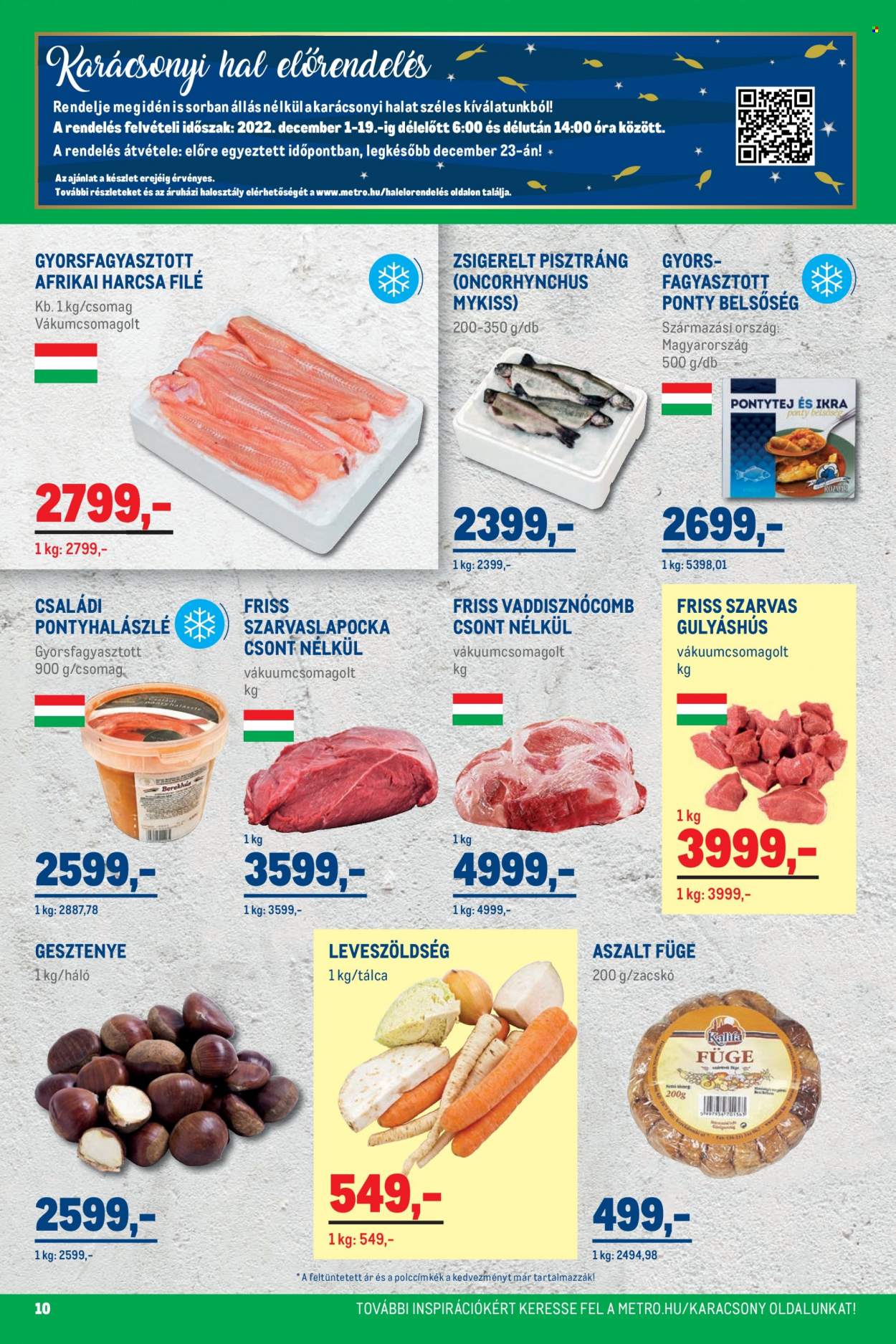 Metro akciós újságok - 2022.11.30 - 2022.12.13. Oldal 10