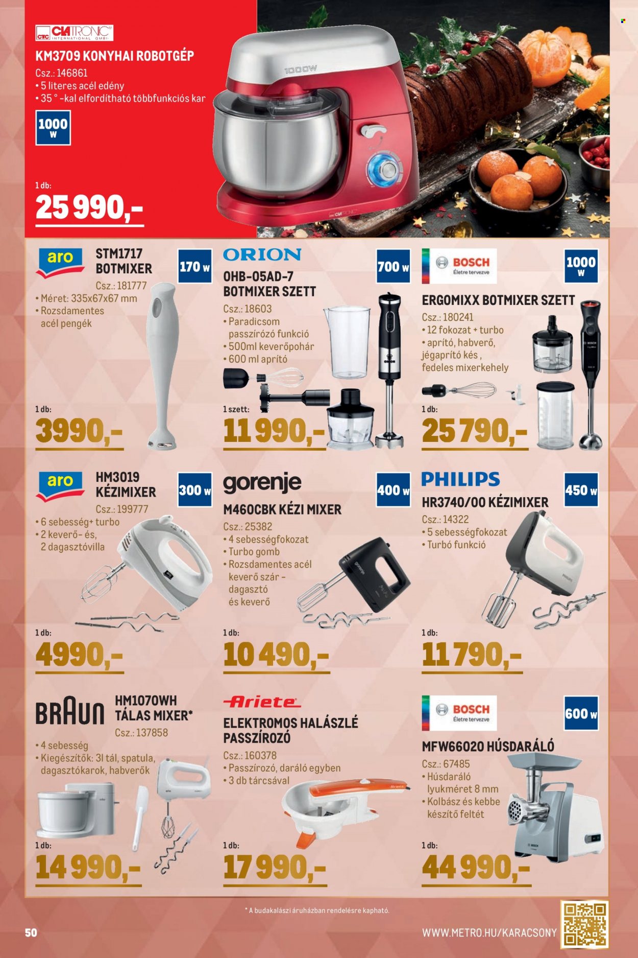Metro akciós újságok - 2022.11.30 - 2022.12.26. Oldal 50