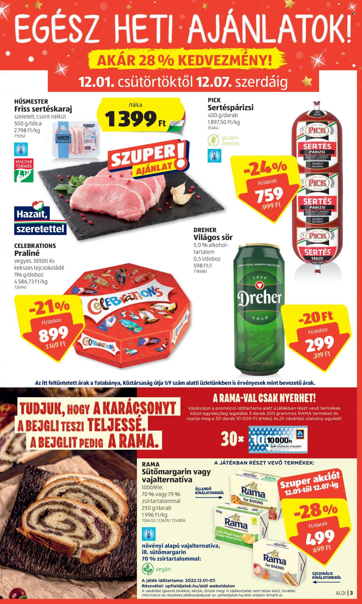 Aldi akciós újságok - 2022.12.01 - 2022.12.07. Oldal 3