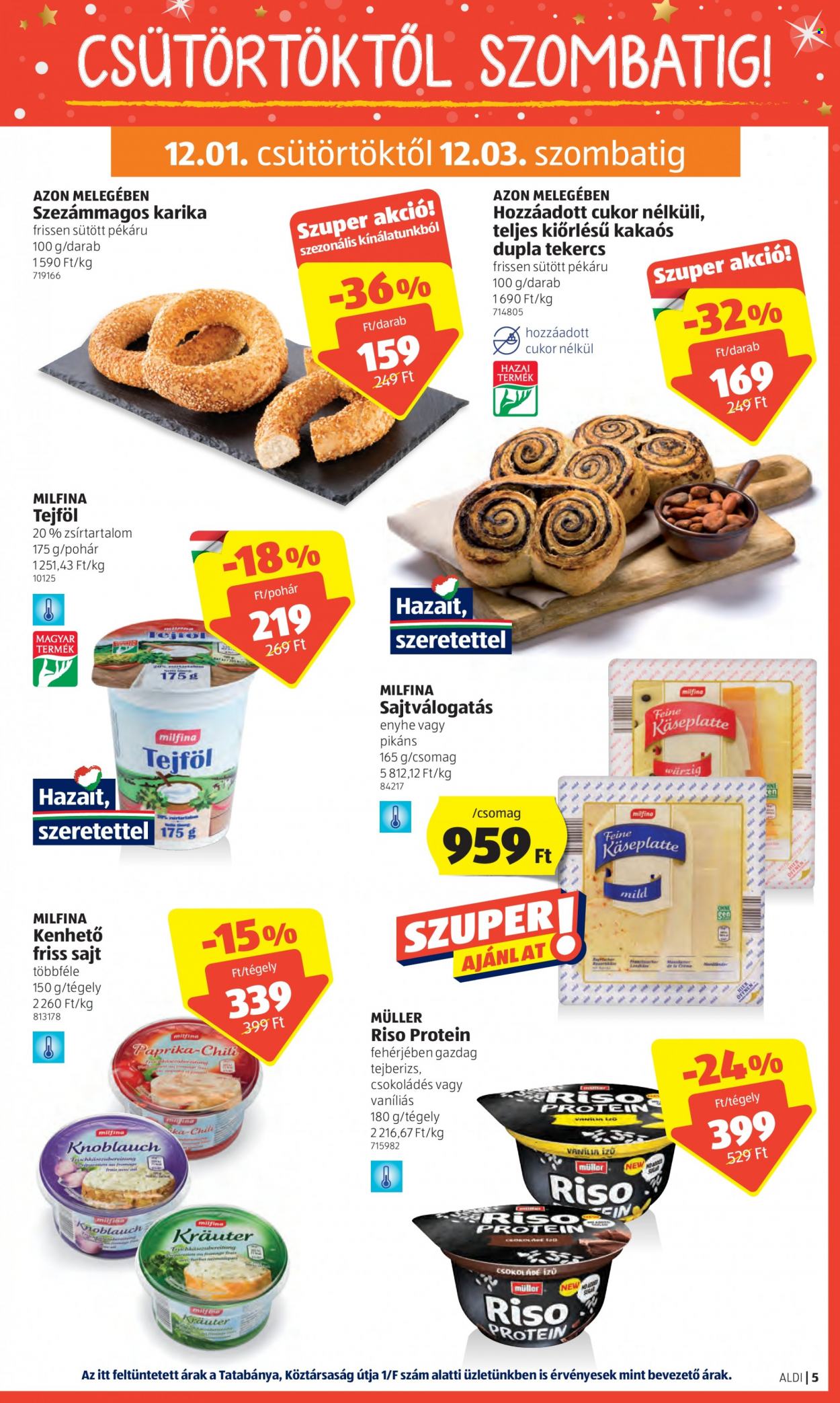 Aldi akciós újságok - 2022.12.01 - 2022.12.07. Oldal 5