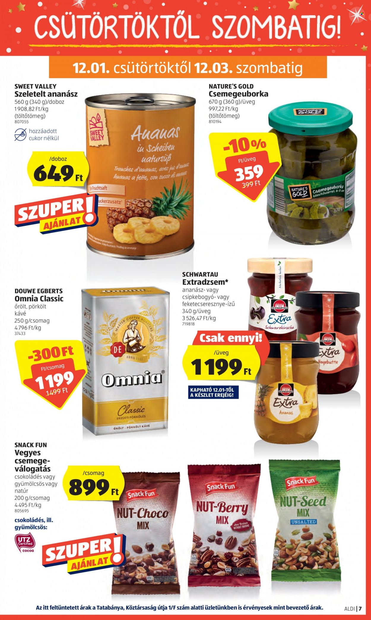 Aldi akciós újságok - 2022.12.01 - 2022.12.07. Oldal 7
