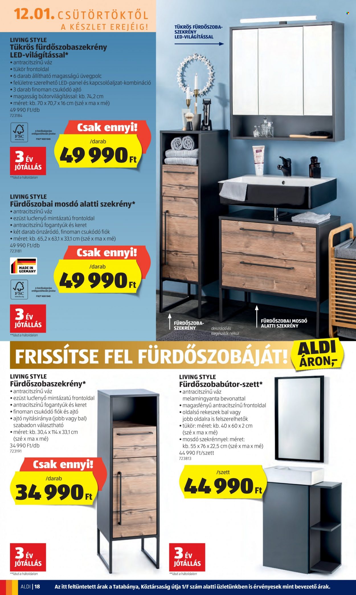 Aldi akciós újságok - 2022.12.01 - 2022.12.07. Oldal 18