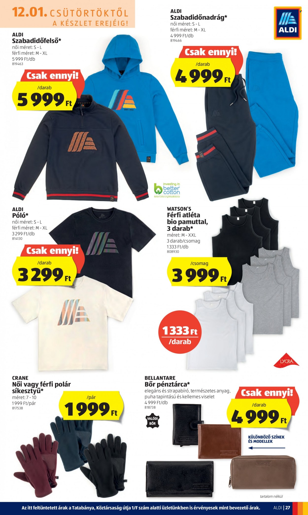 Aldi akciós újságok - 2022.12.01 - 2022.12.07. Oldal 27