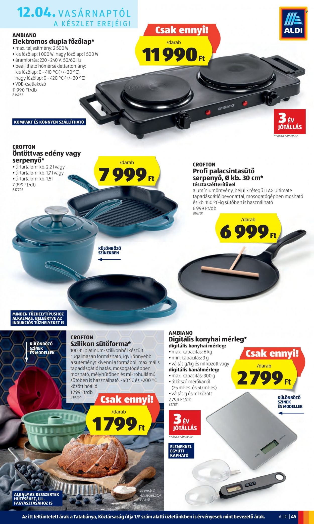 Aldi akciós újságok - 2022.12.01 - 2022.12.07. Oldal 45