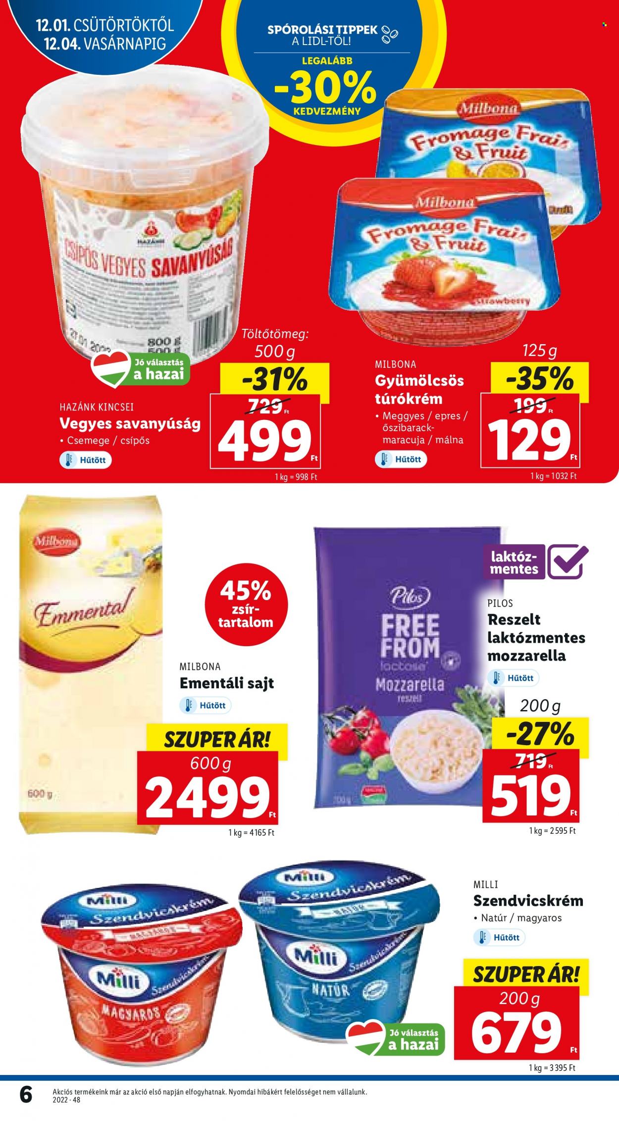 Lidl akciós újságok - 2022.12.01 - 2022.12.07. Oldal 6