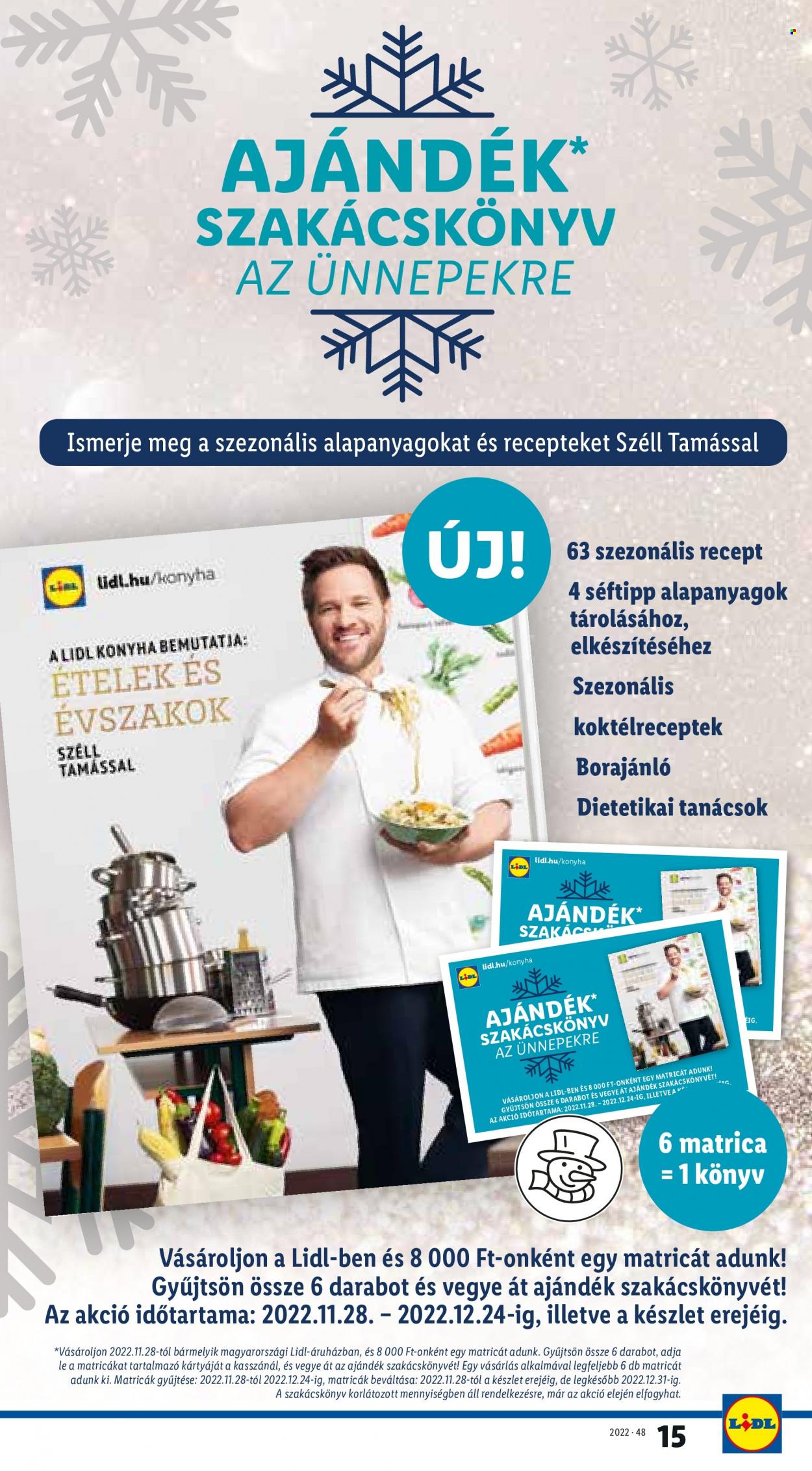 Lidl akciós újságok - 2022.12.01 - 2022.12.07. Oldal 15
