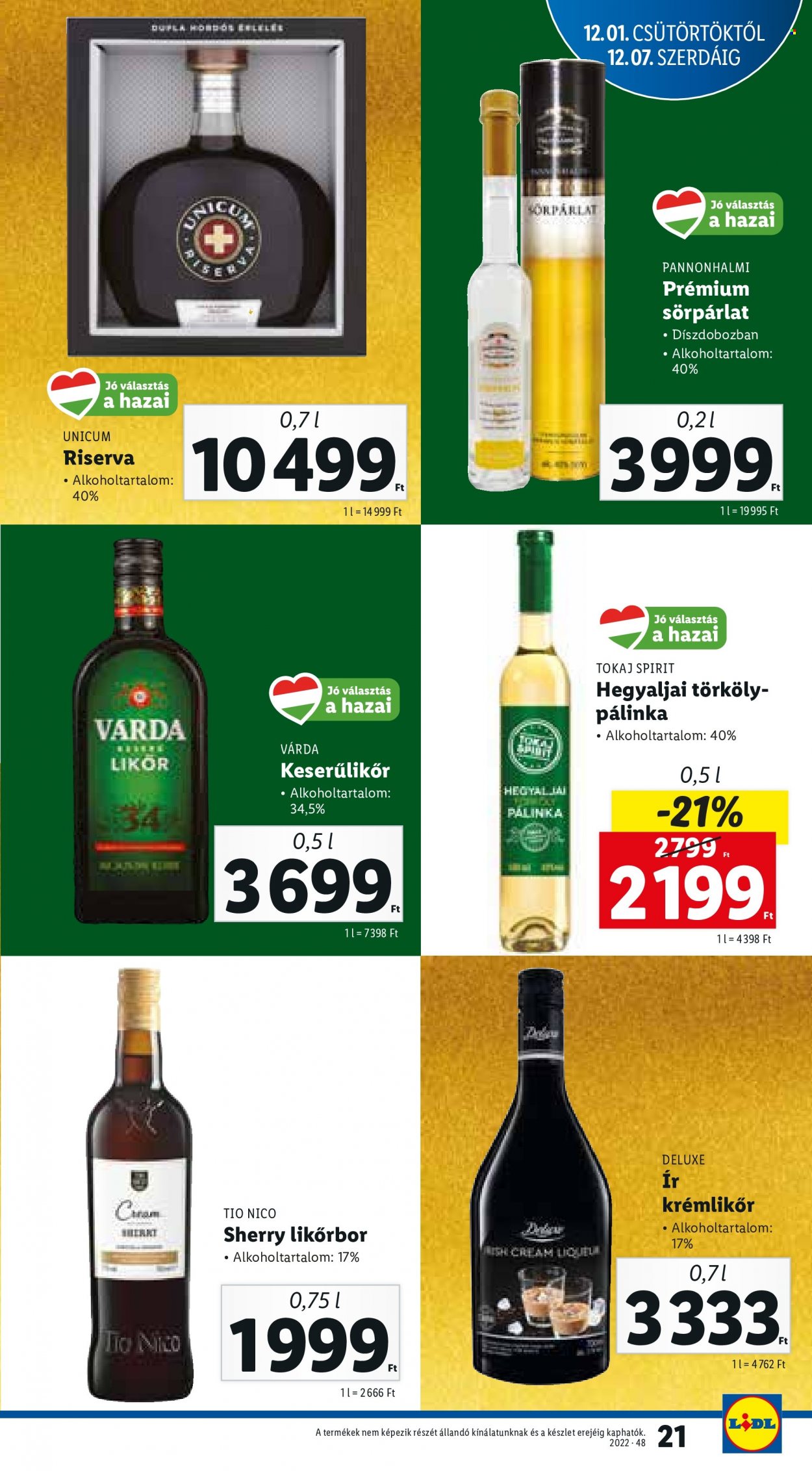 Lidl akciós újságok - 2022.12.01 - 2022.12.07. Oldal 21