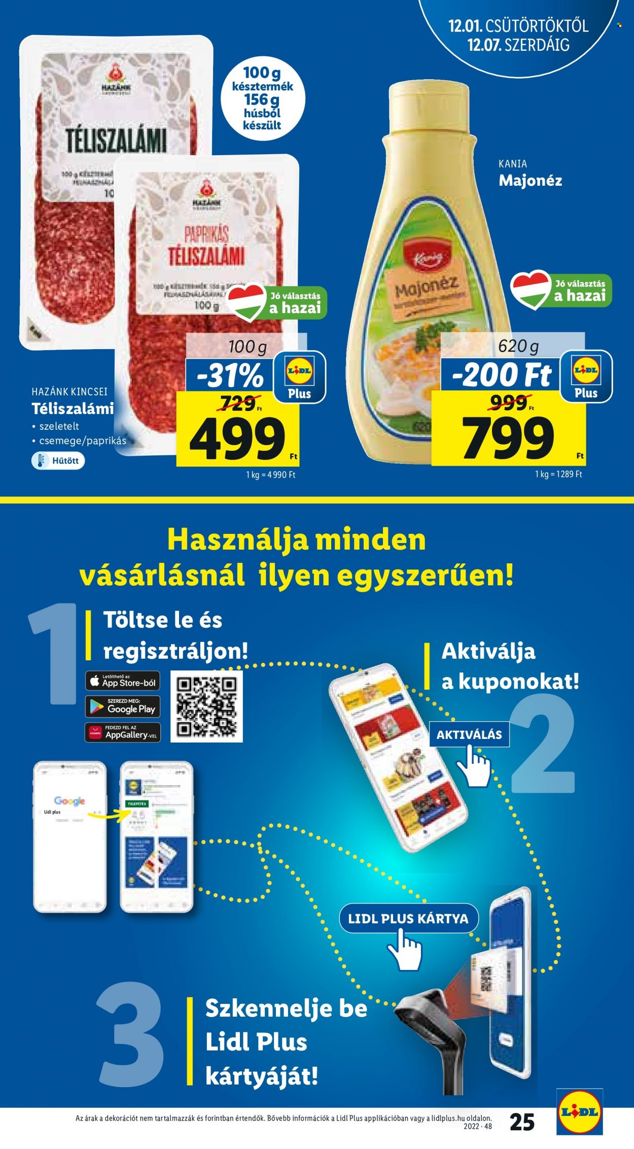 Lidl akciós újságok - 2022.12.01 - 2022.12.07. Oldal 25