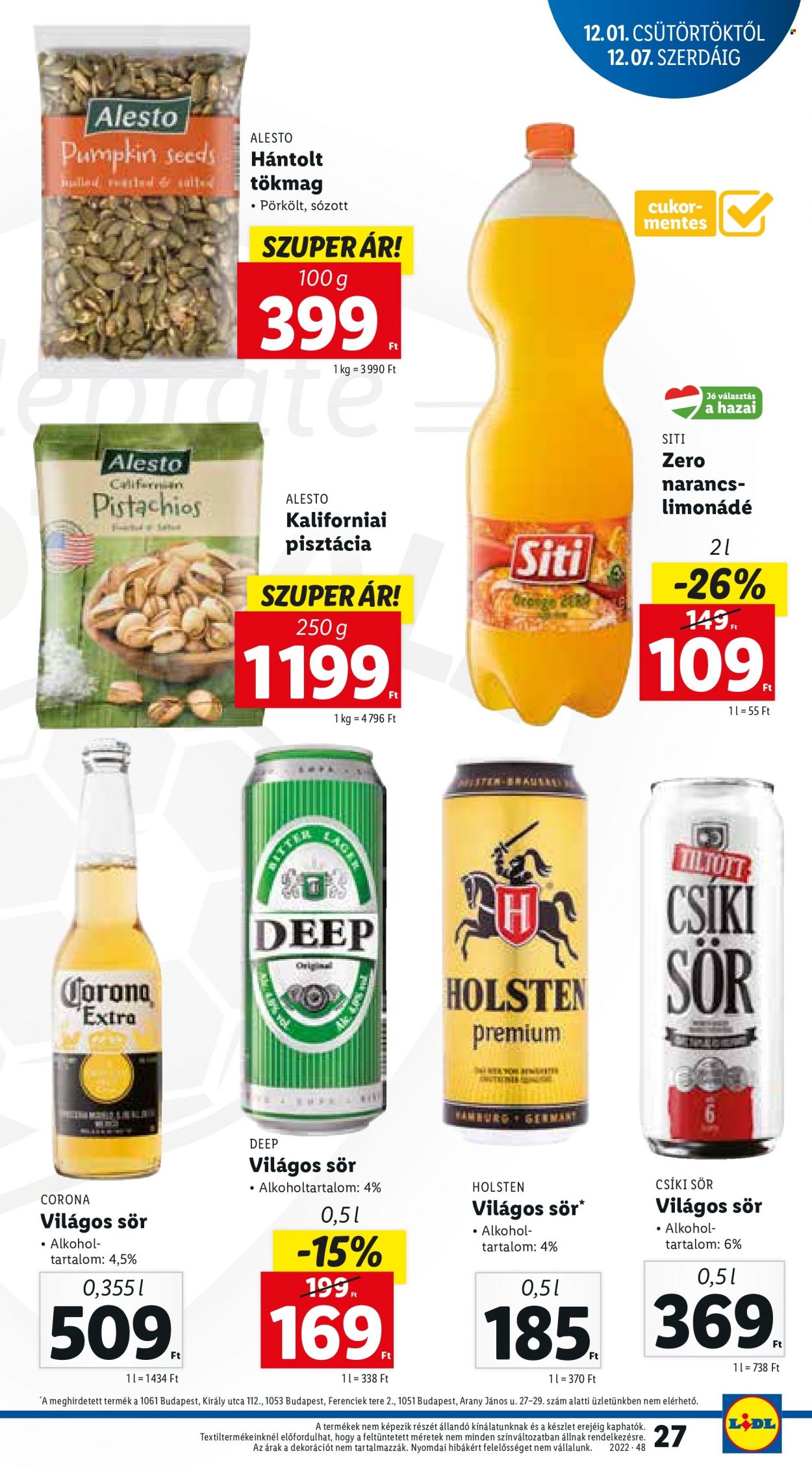 Lidl akciós újságok - 2022.12.01 - 2022.12.07. Oldal 27