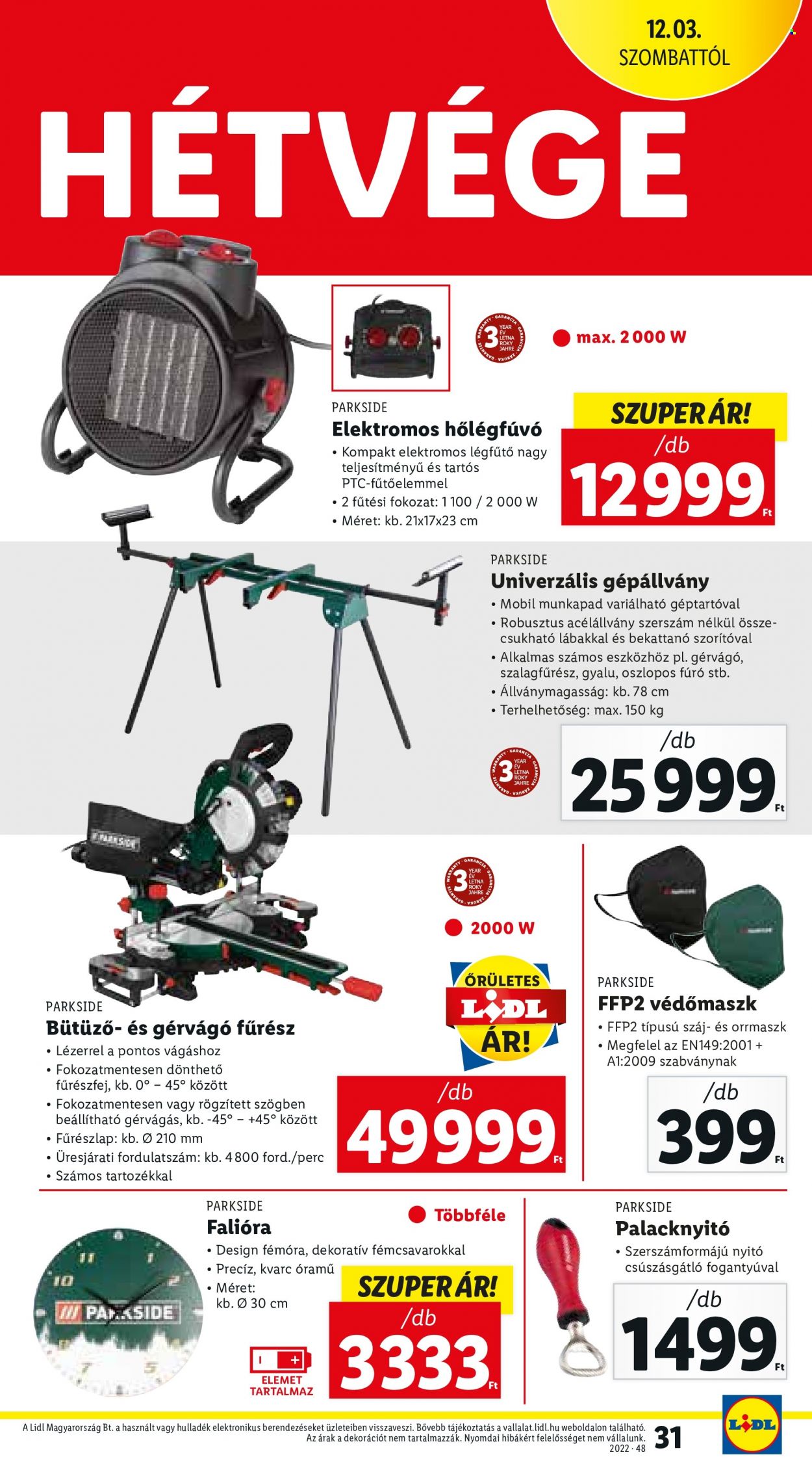 Lidl akciós újságok - 2022.12.01 - 2022.12.07. Oldal 31