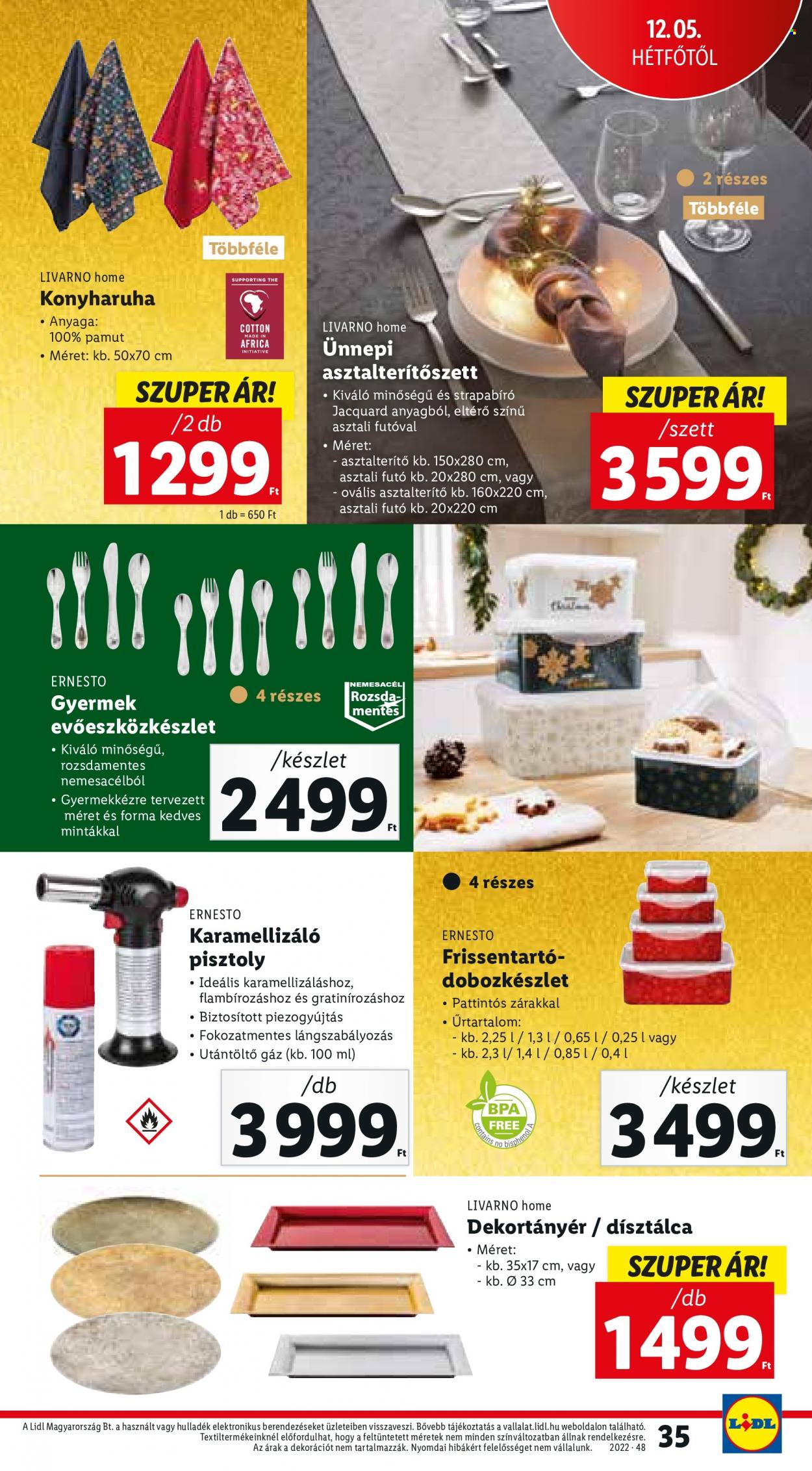 Lidl akciós újságok - 2022.12.01 - 2022.12.07. Oldal 35