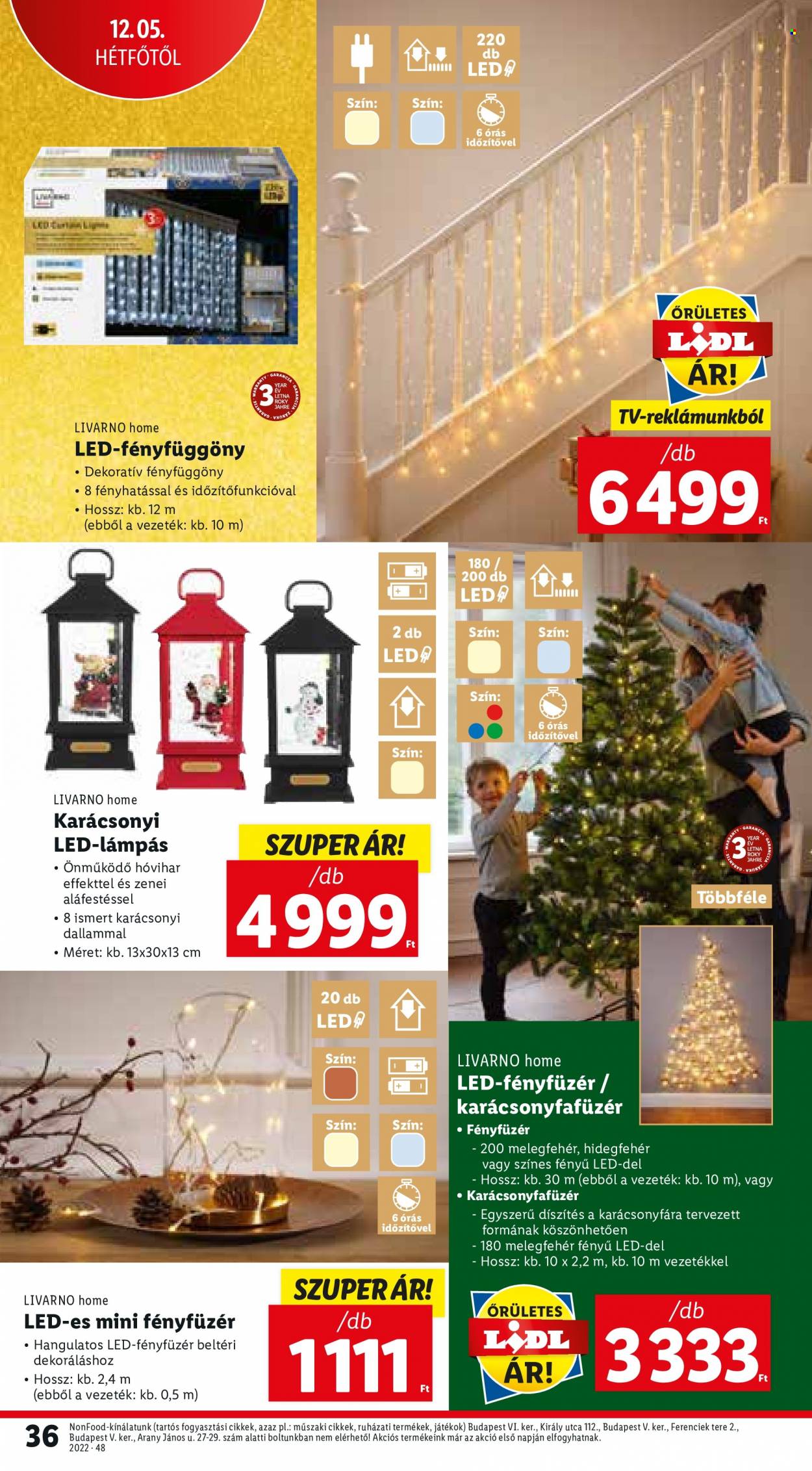 Lidl akciós újságok - 2022.12.01 - 2022.12.07. Oldal 36