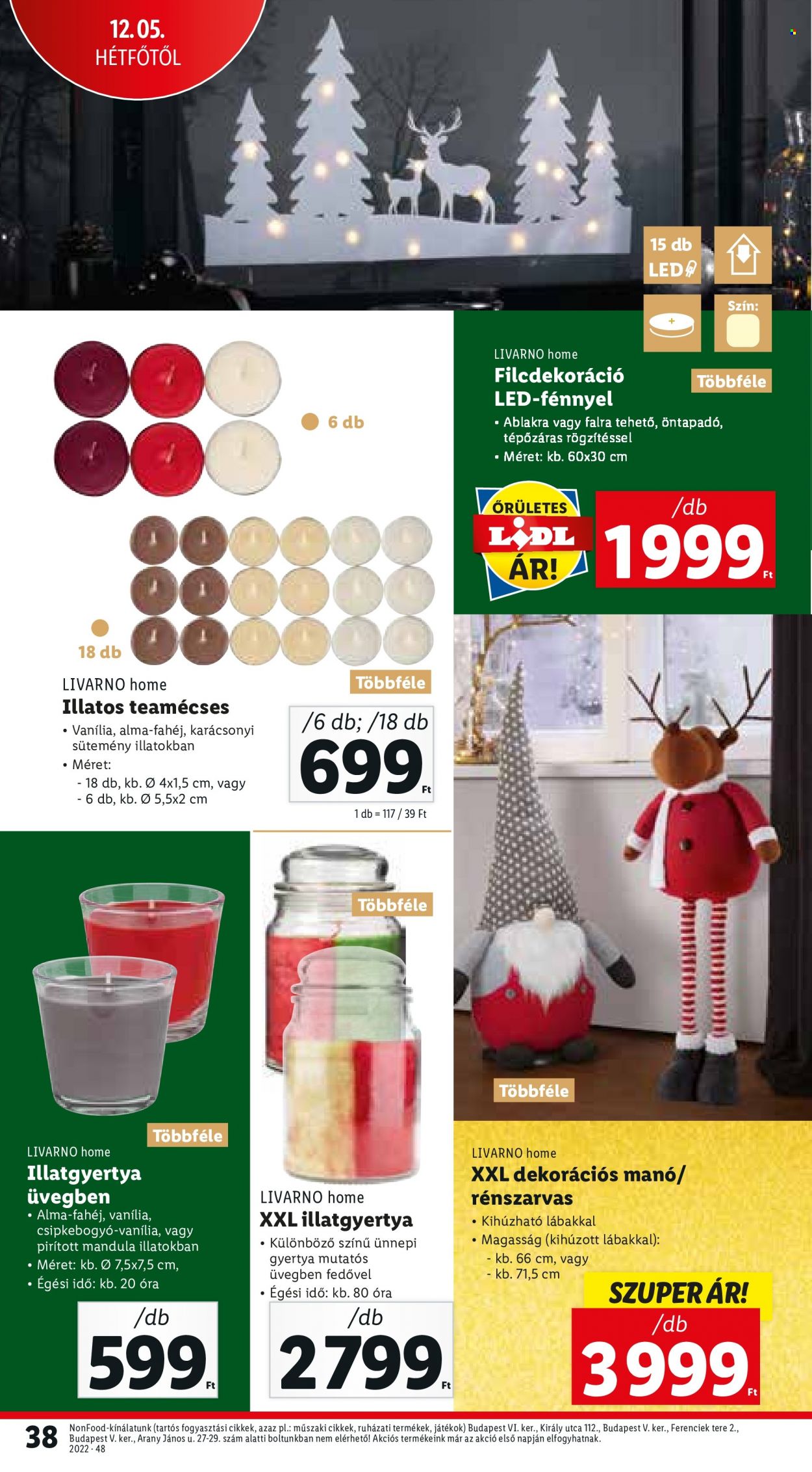 Lidl akciós újságok - 2022.12.01 - 2022.12.07. Oldal 38