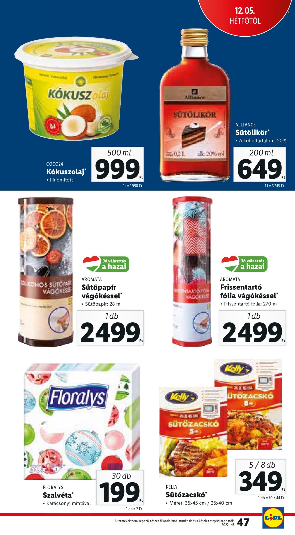 Lidl akciós újságok - 2022.12.01 - 2022.12.07. Oldal 47
