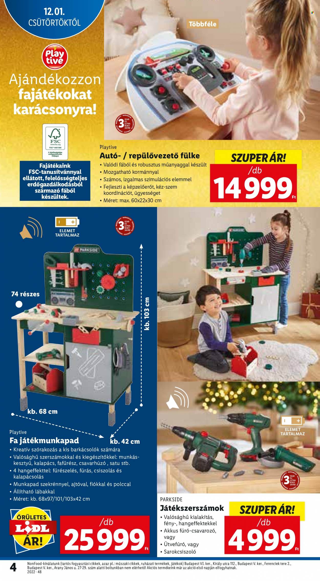 Lidl akciós újságok. Oldal 4