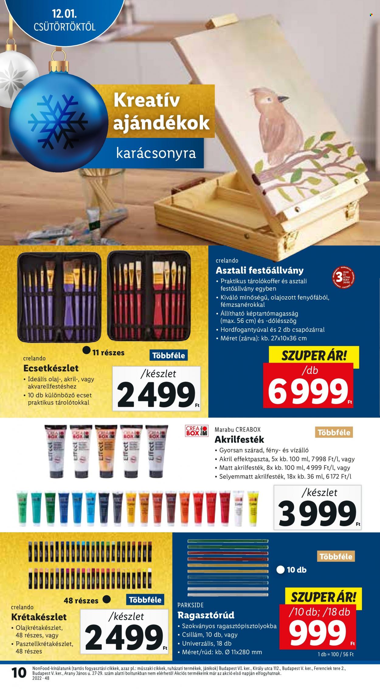 Lidl akciós újságok. Oldal 10