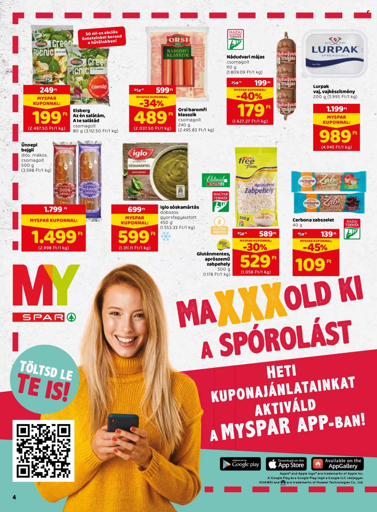 SPAR akciós újságok - 2022.12.01 - 2022.12.07. Oldal 6