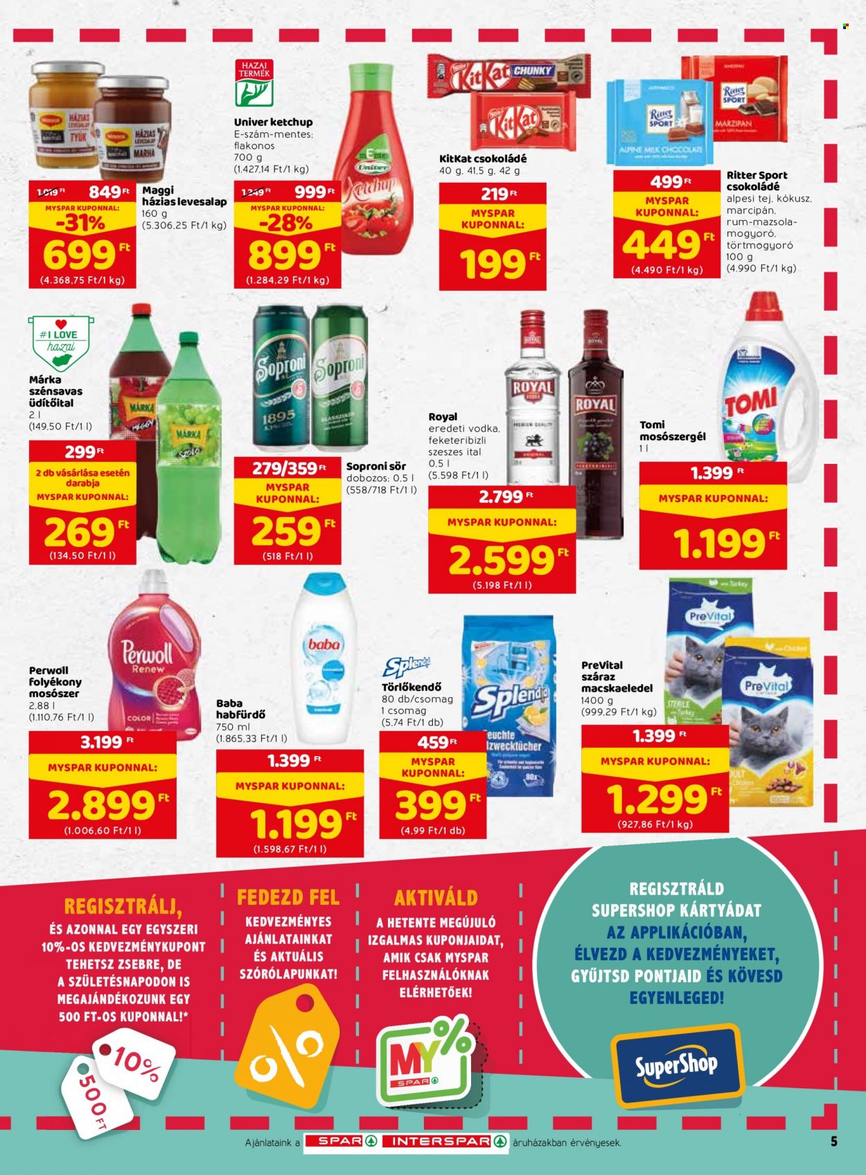 SPAR akciós újságok - 2022.12.01 - 2022.12.07. Oldal 7