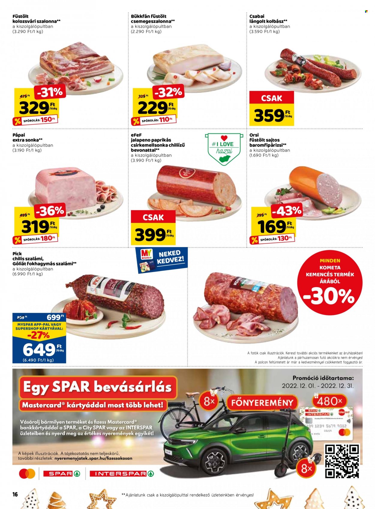 SPAR akciós újságok - 2022.12.01 - 2022.12.07. Oldal 24