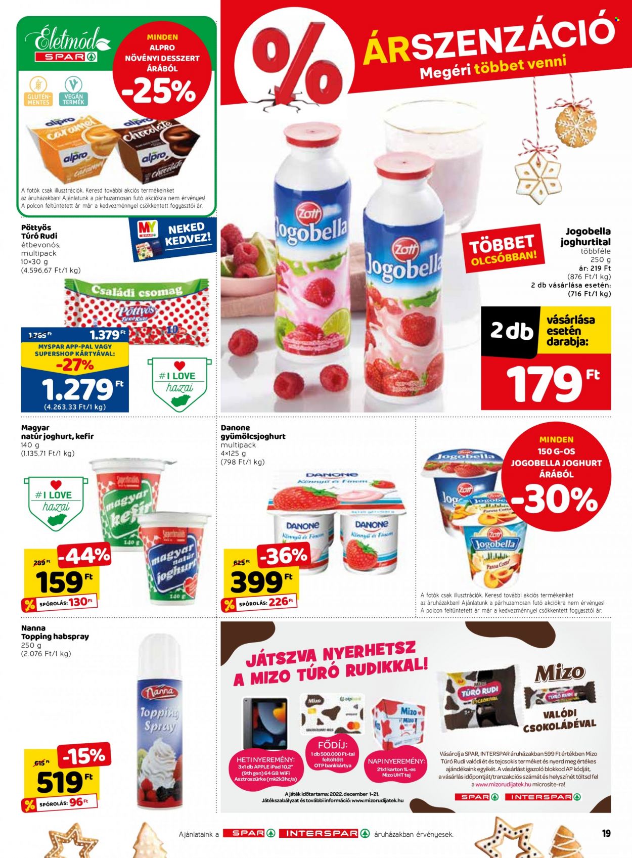 SPAR akciós újságok - 2022.12.01 - 2022.12.07. Oldal 27