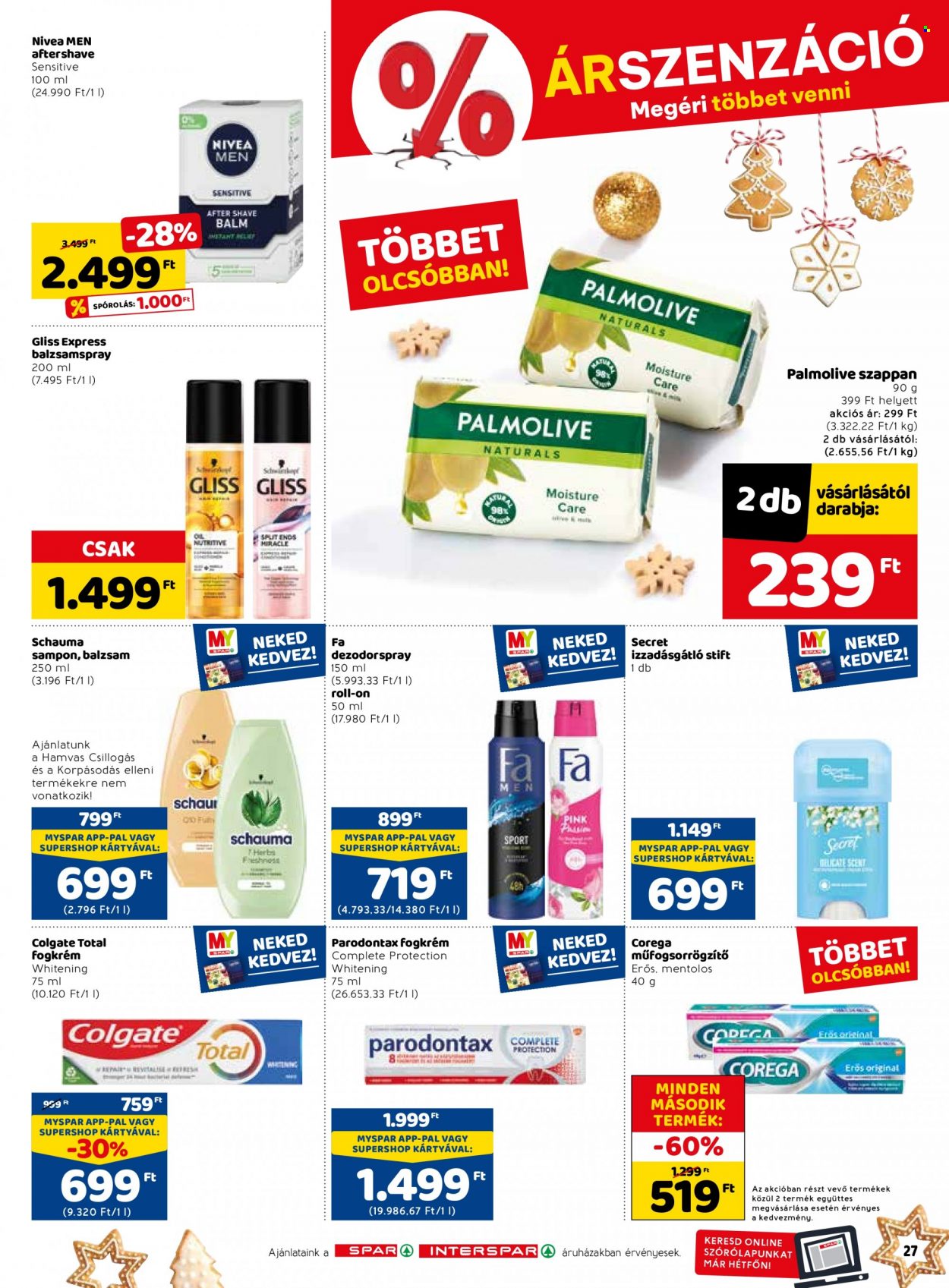 SPAR akciós újságok - 2022.12.01 - 2022.12.07. Oldal 39