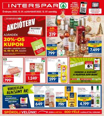 Újság INTERSPAR - 2022.12.01 - 2022.12.07.