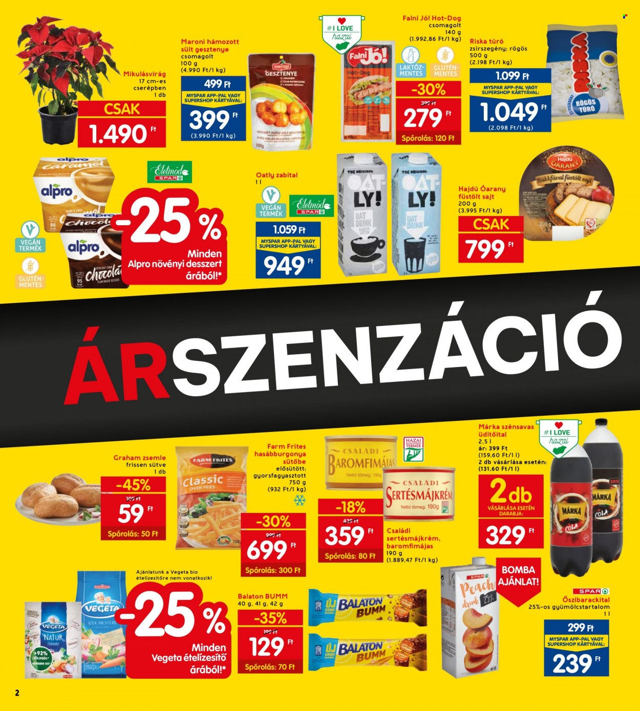 INTERSPAR akciós újságok - 2022.12.01 - 2022.12.07. Oldal 2