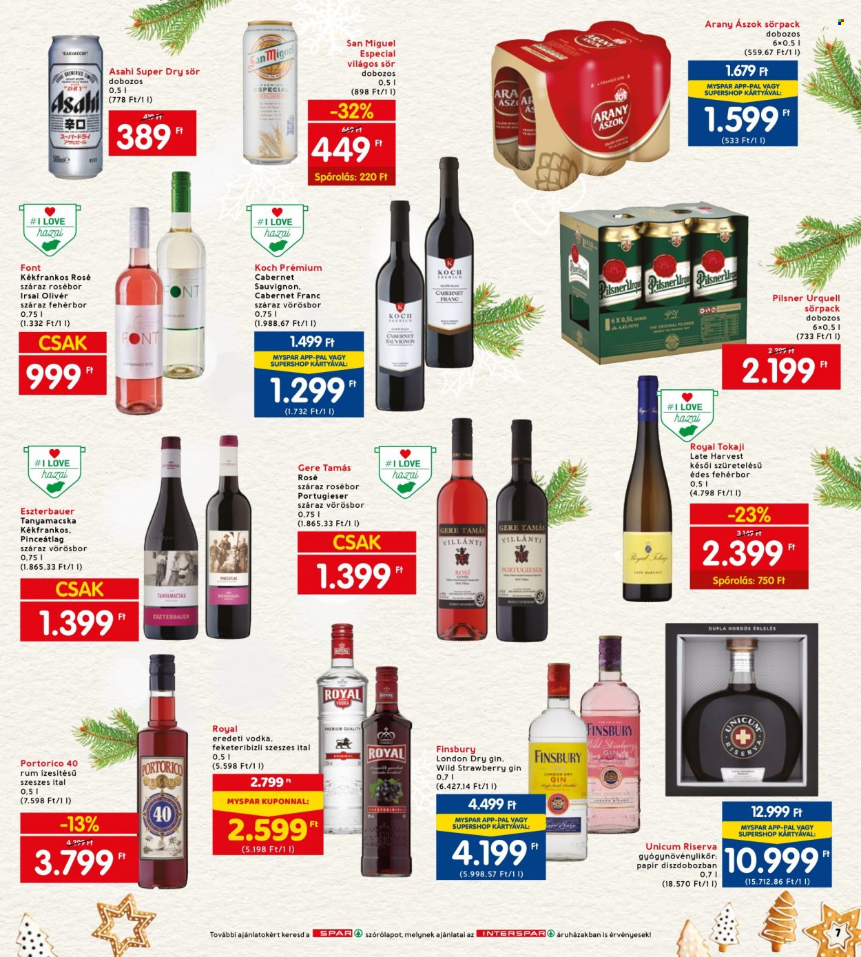 INTERSPAR akciós újságok - 2022.12.01 - 2022.12.07. Oldal 9