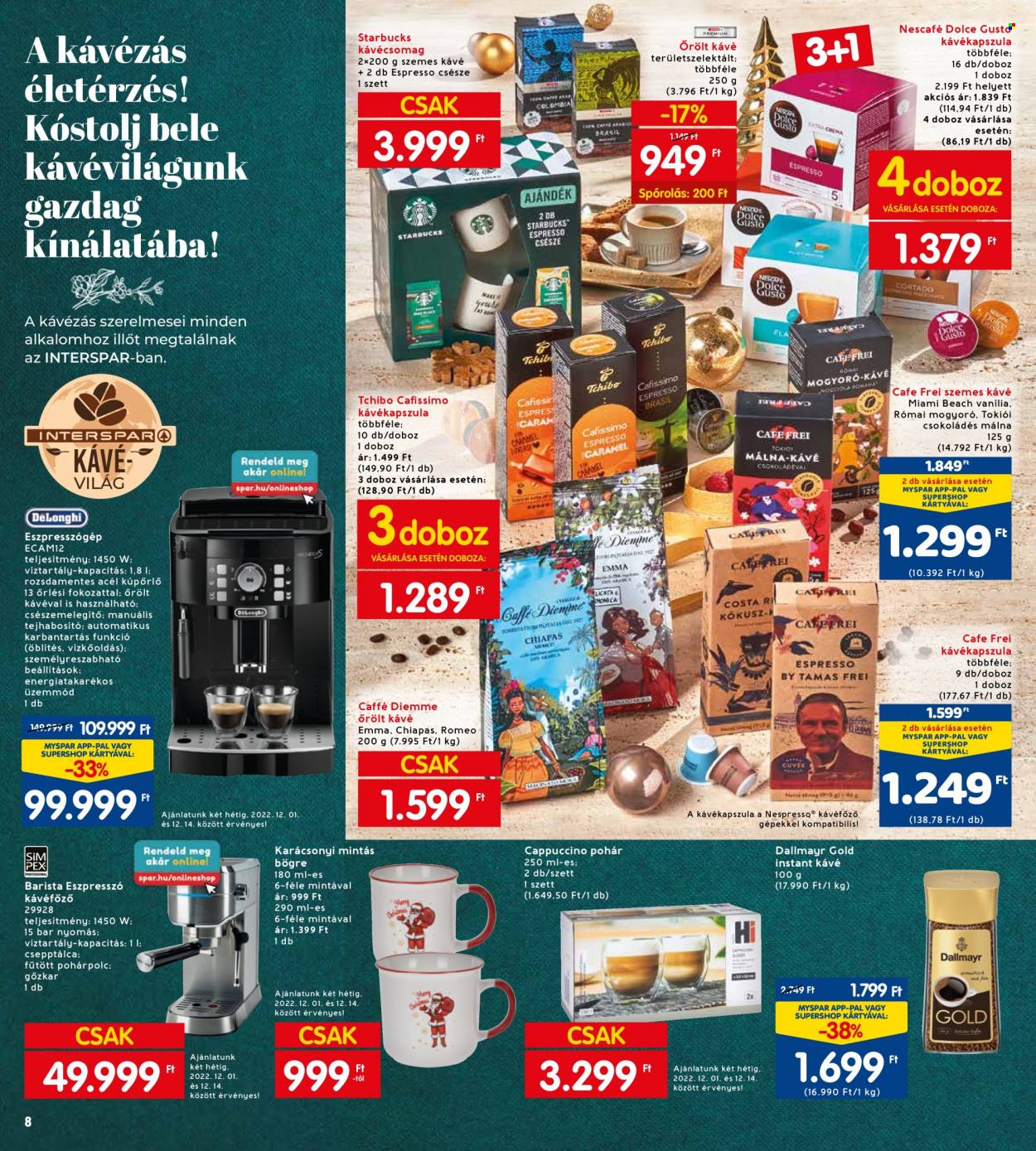 INTERSPAR akciós újságok - 2022.12.01 - 2022.12.07. Oldal 12