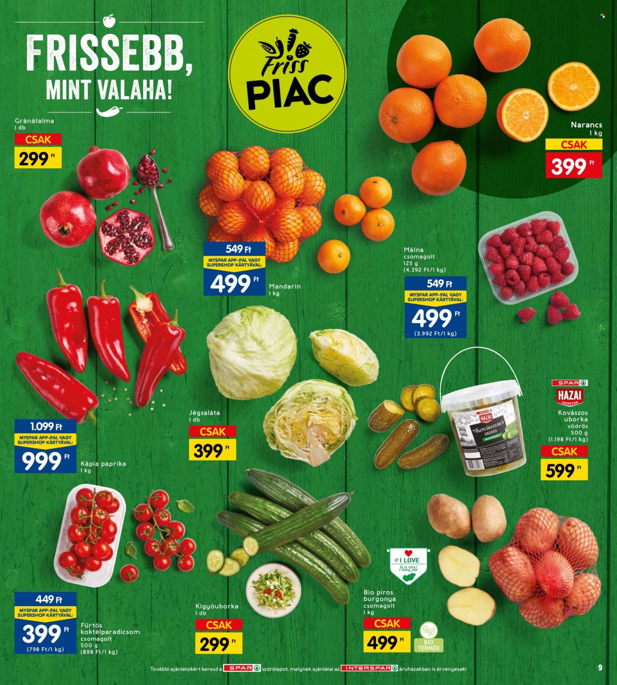 INTERSPAR akciós újságok - 2022.12.01 - 2022.12.07. Oldal 13