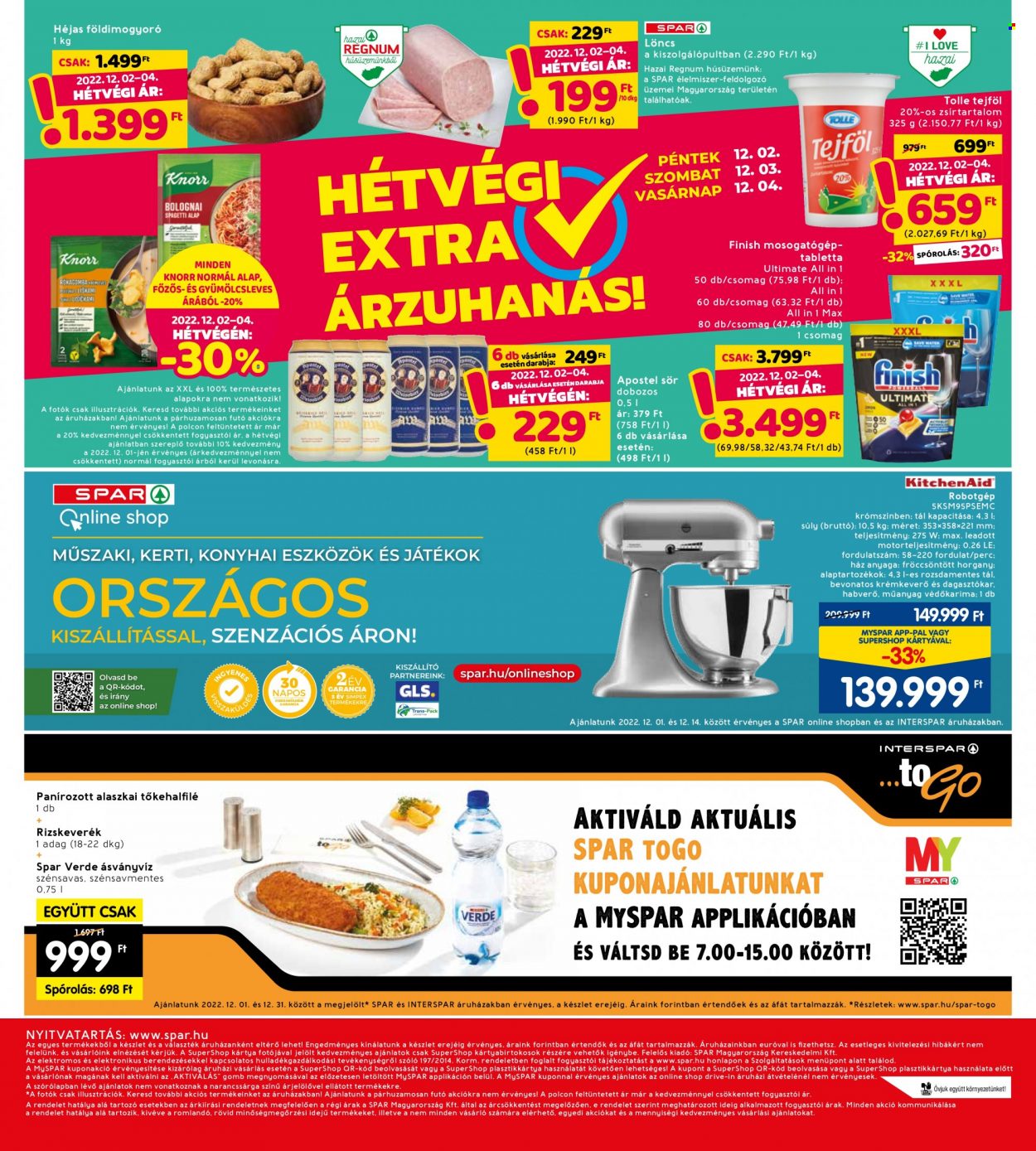 INTERSPAR akciós újságok - 2022.12.01 - 2022.12.07. Oldal 34