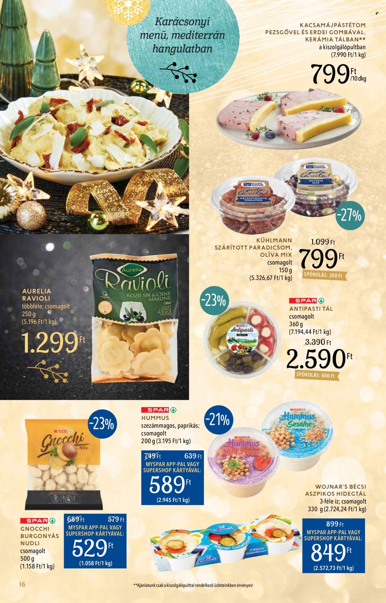 SPAR akciós újságok - 2022.11.28 - 2022.12.24. Oldal 16