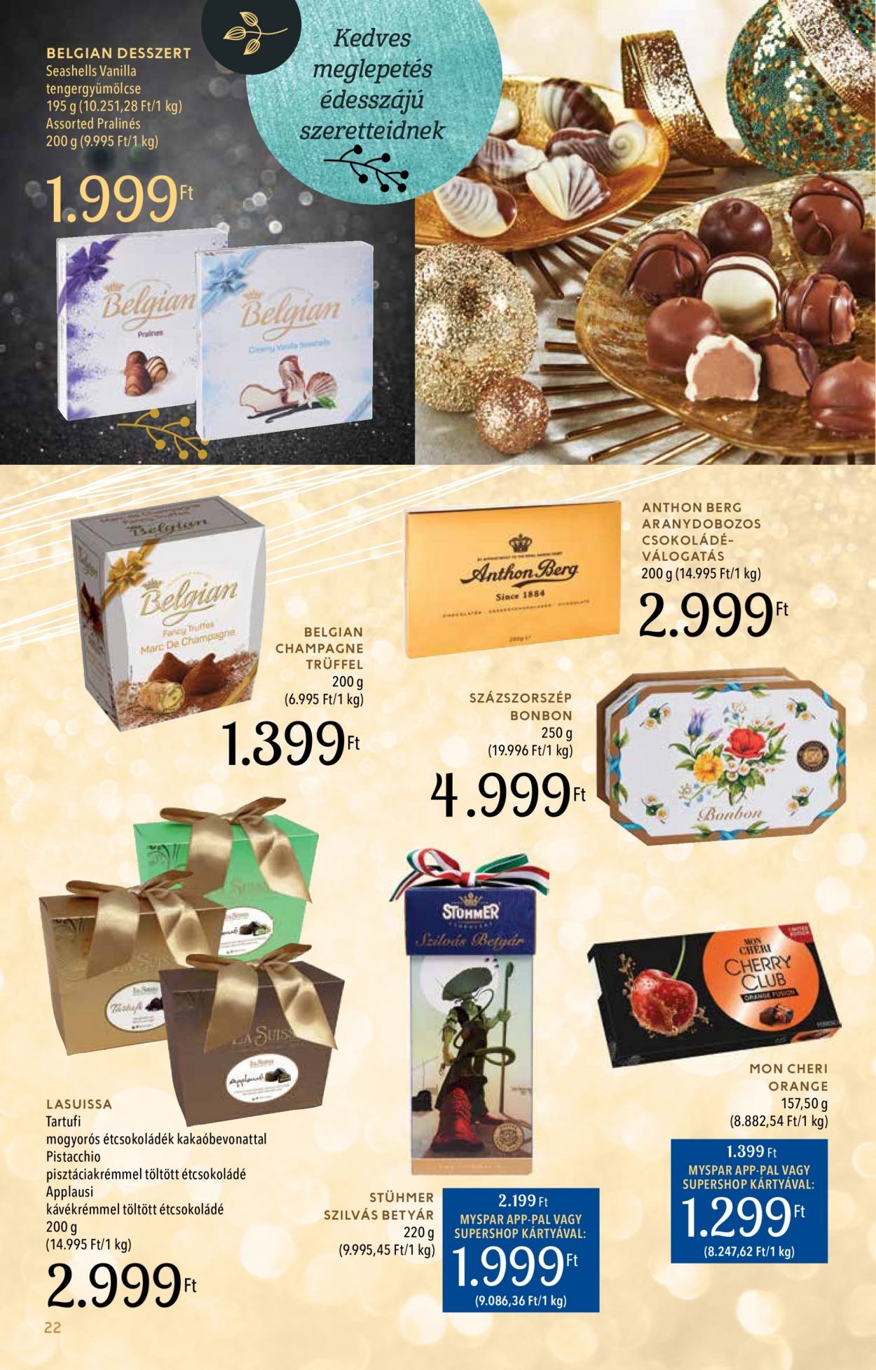 SPAR akciós újságok - 2022.11.28 - 2022.12.24. Oldal 22
