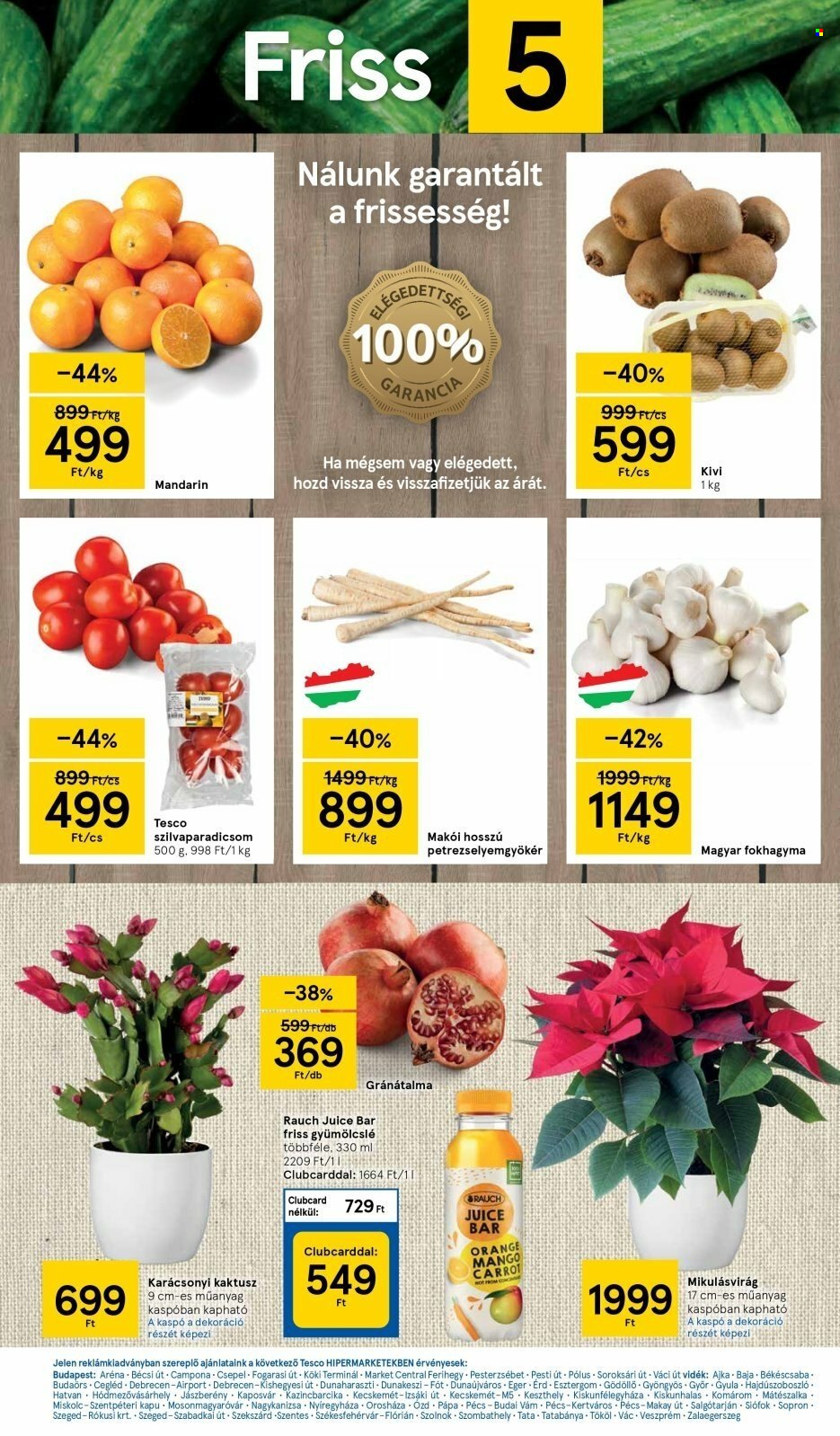 TESCO akciós újságok - 2022.12.01 - 2022.12.07. Oldal 6