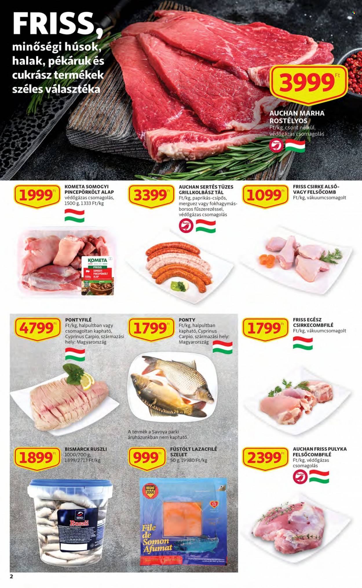 Auchan akciós újságok - 2022.12.01 - 2022.12.07. Oldal 2