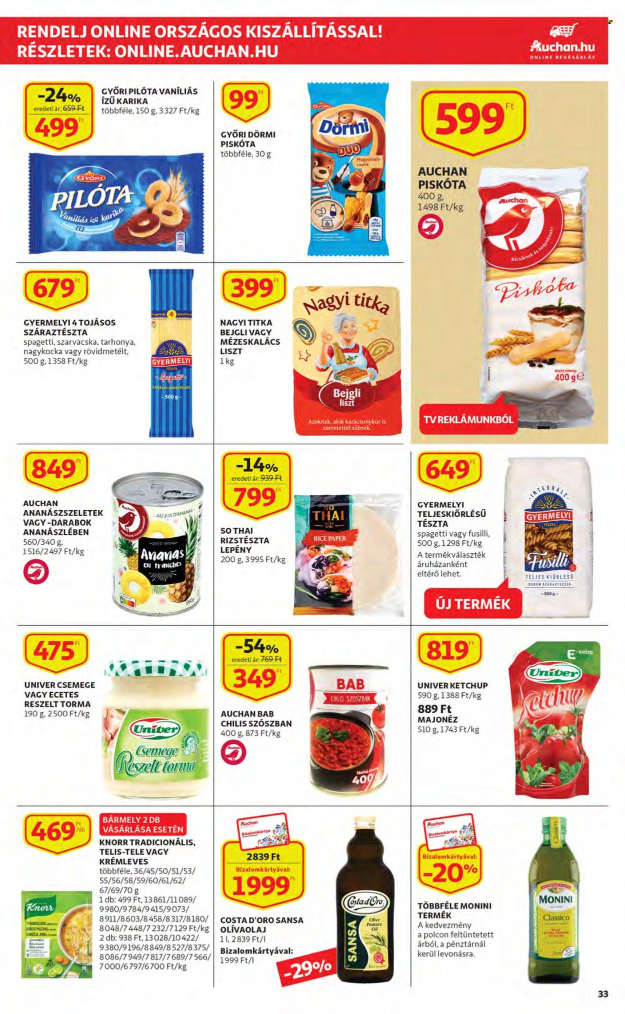 Auchan akciós újságok - 2022.12.01 - 2022.12.07. Oldal 33