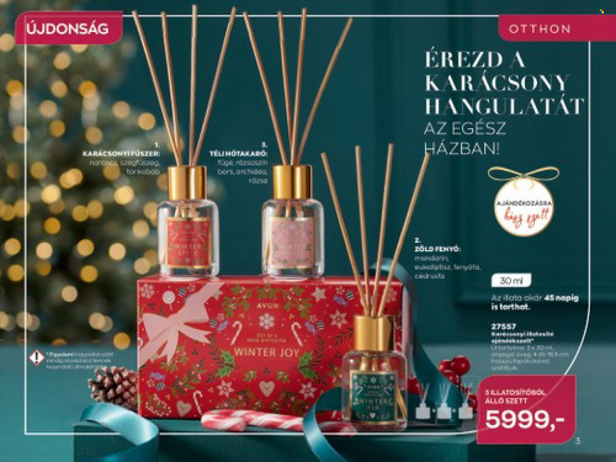 Avon akciós újságok - 2022.12.01 - 2022.12.31. Oldal 3