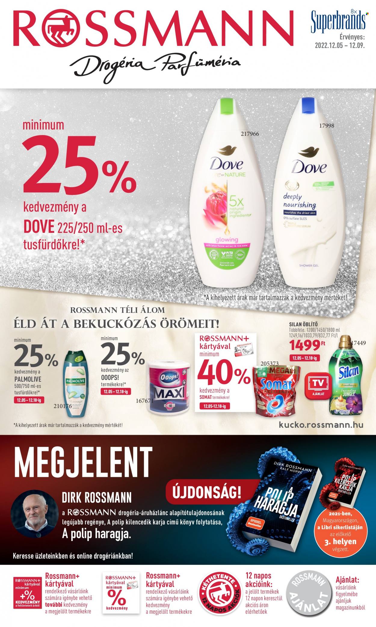 Rossmann akciós újságok - 2022.12.05 - 2022.12.09. Oldal 1