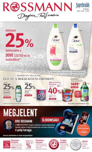 Újság Rossmann - 2022.12.05 - 2022.12.09.