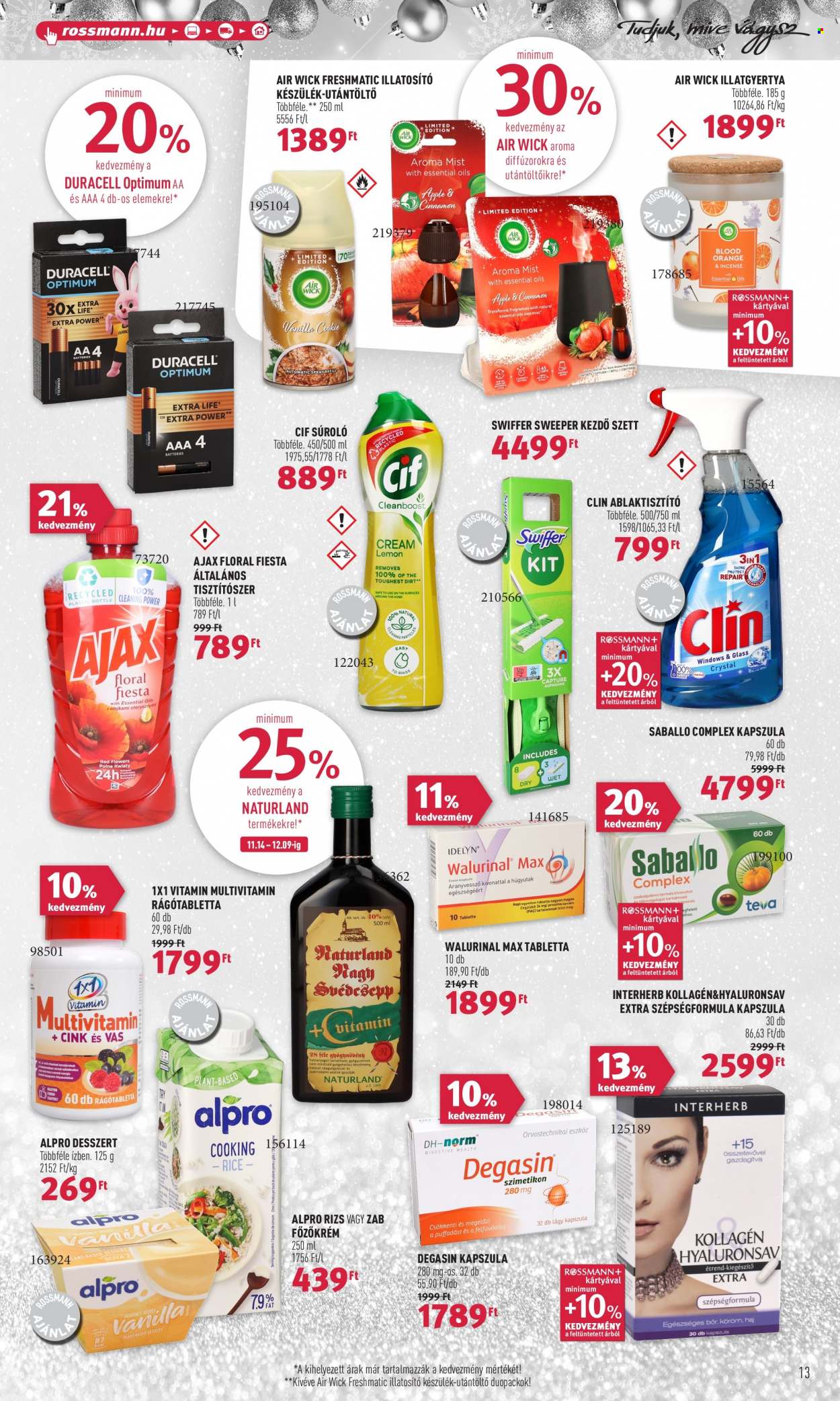 Rossmann akciós újságok - 2022.12.05 - 2022.12.09. Oldal 13