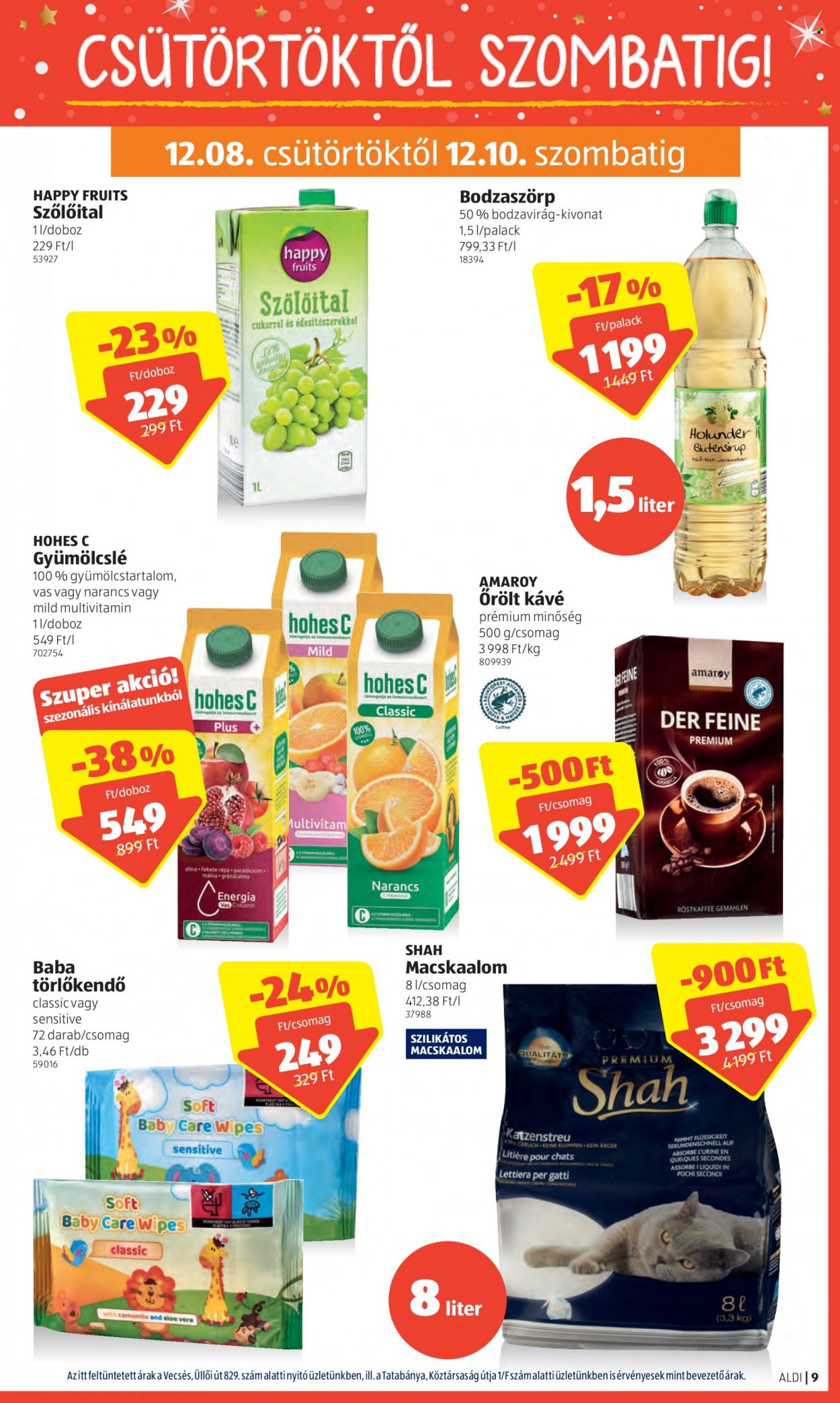 Aldi akciós újságok - 2022.12.08 - 2022.12.14. Oldal 9