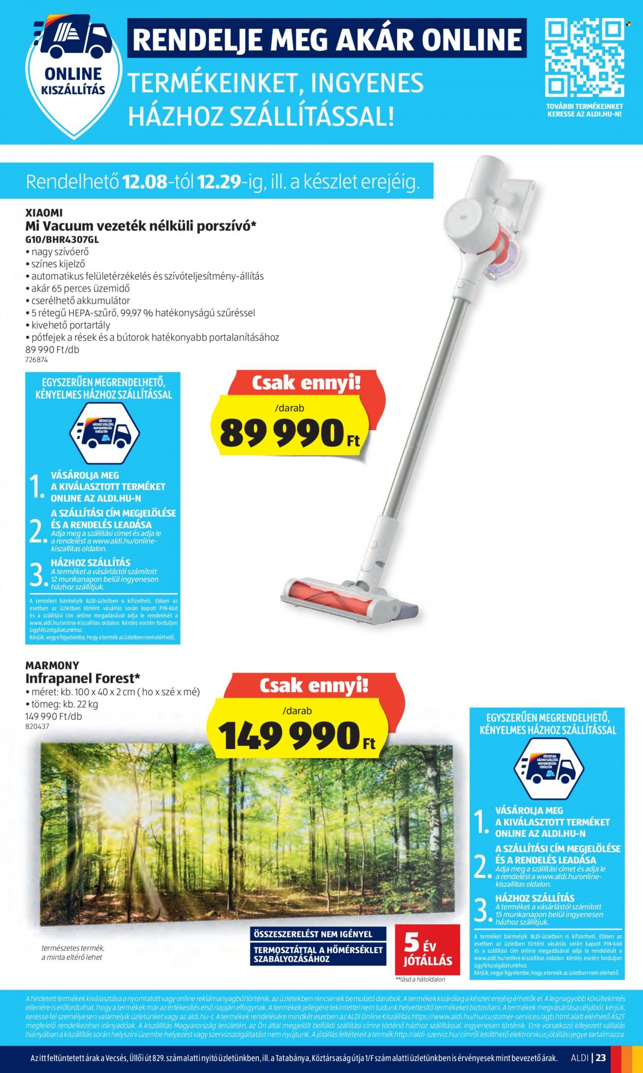 Aldi akciós újságok - 2022.12.08 - 2022.12.14. Oldal 23