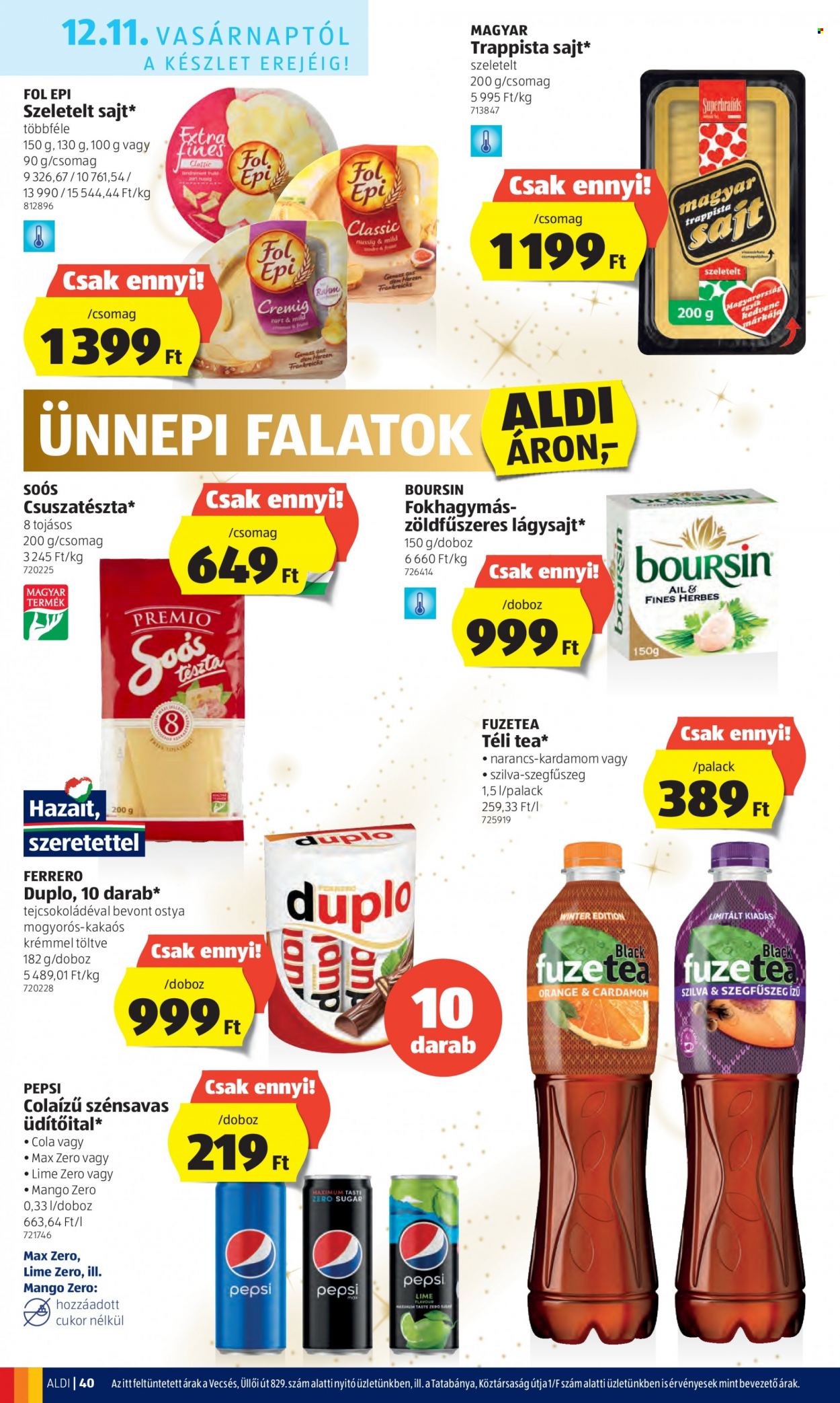 Aldi akciós újságok - 2022.12.08 - 2022.12.14. Oldal 40