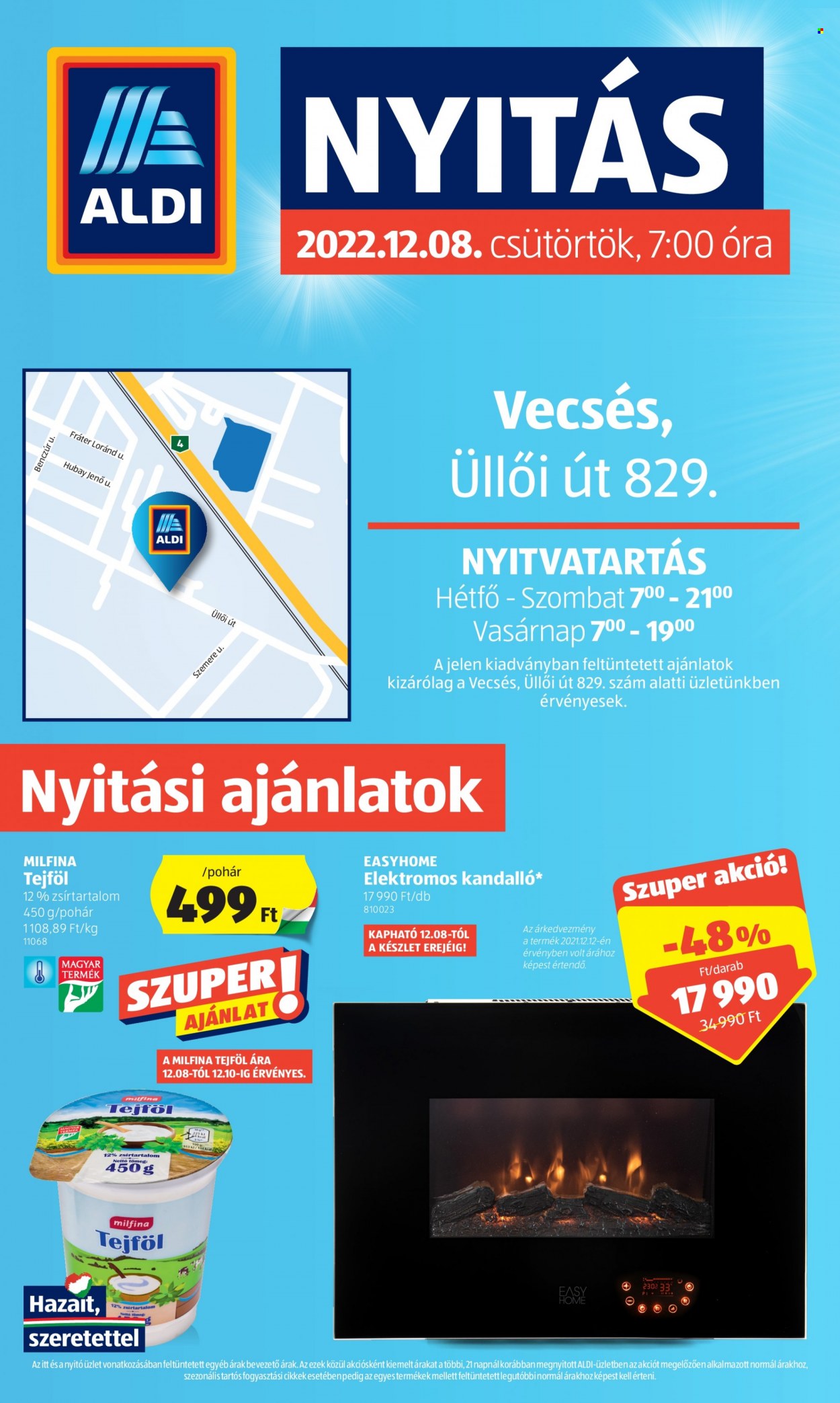 Aldi akciós újságok - 2022.12.08 - 2022.12.10. Oldal 1