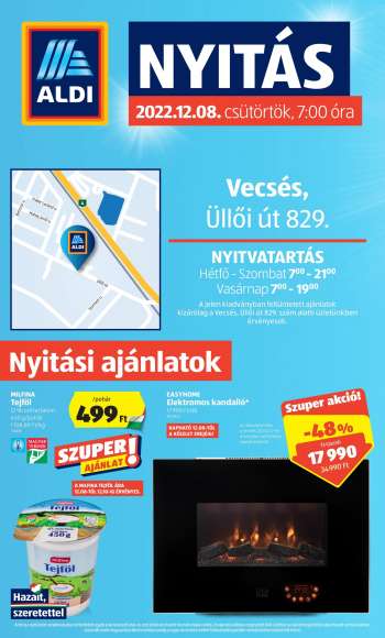 Újság Aldi - 2022.12.08 - 2022.12.10.