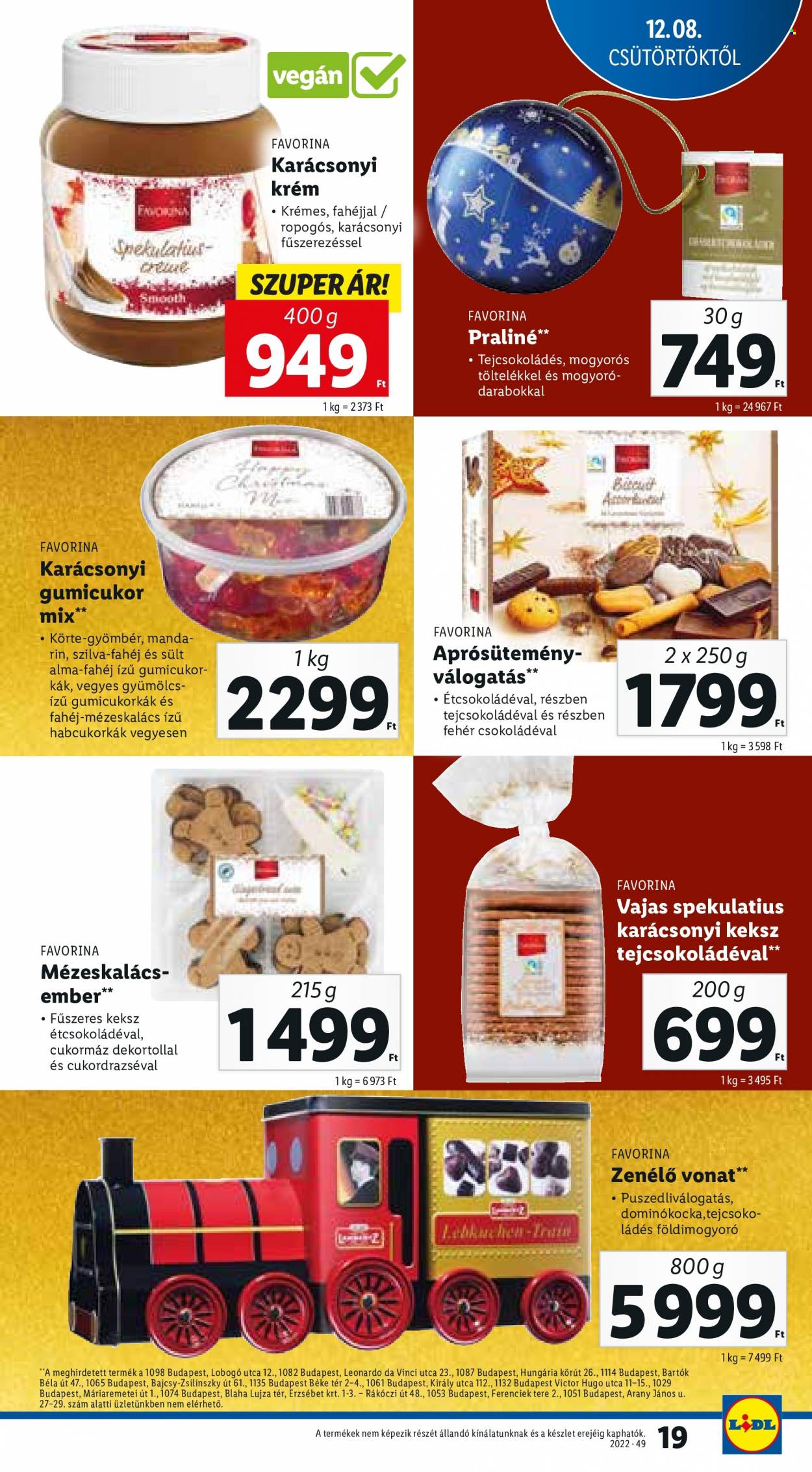 Lidl akciós újságok - 2022.12.08 - 2022.12.14. Oldal 19