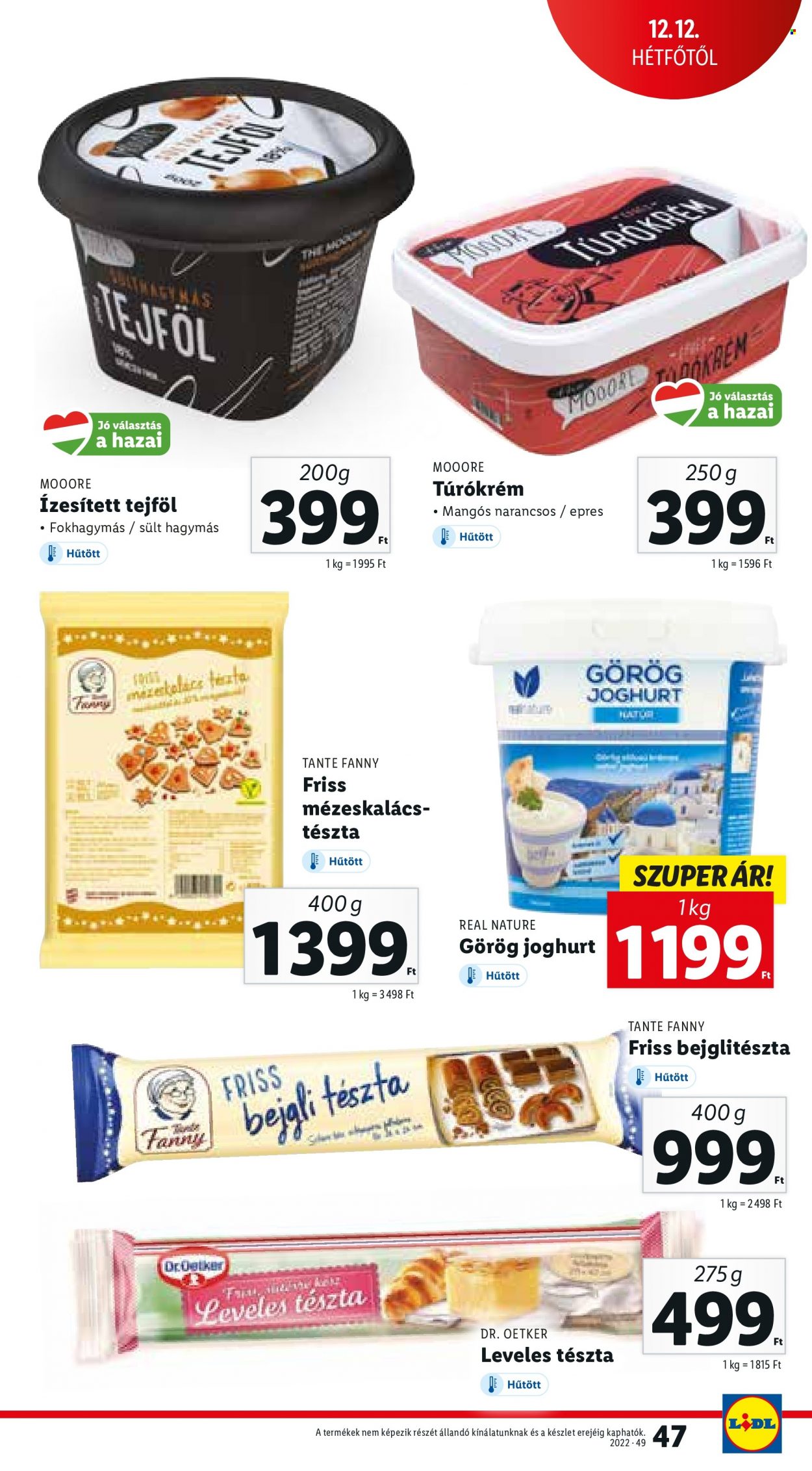 Lidl akciós újságok - 2022.12.08 - 2022.12.14. Oldal 47