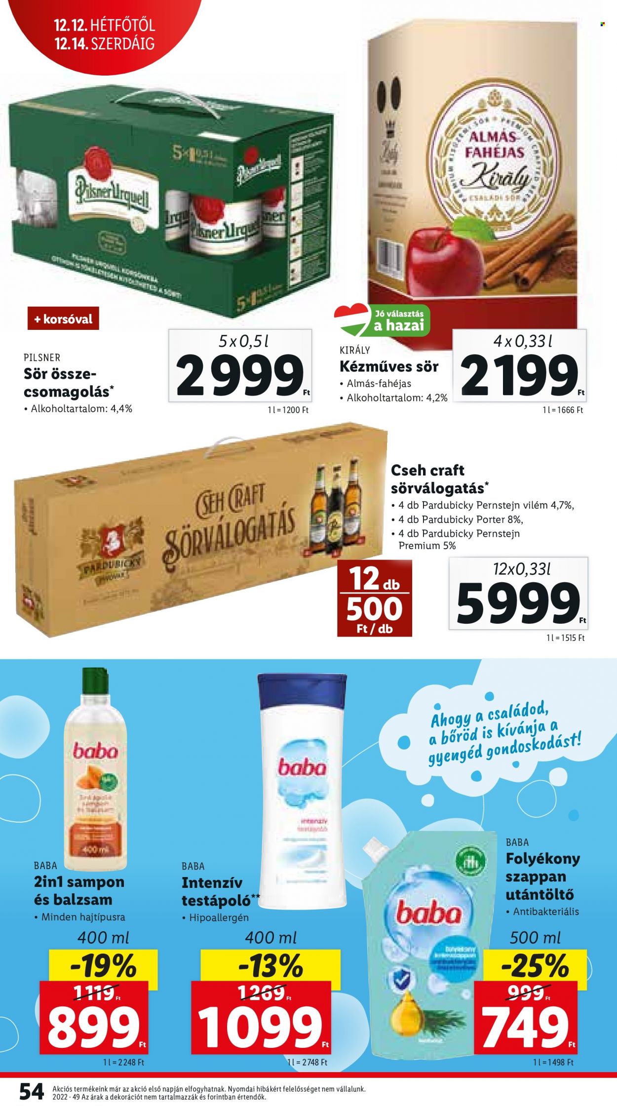 Lidl akciós újságok - 2022.12.08 - 2022.12.14. Oldal 54